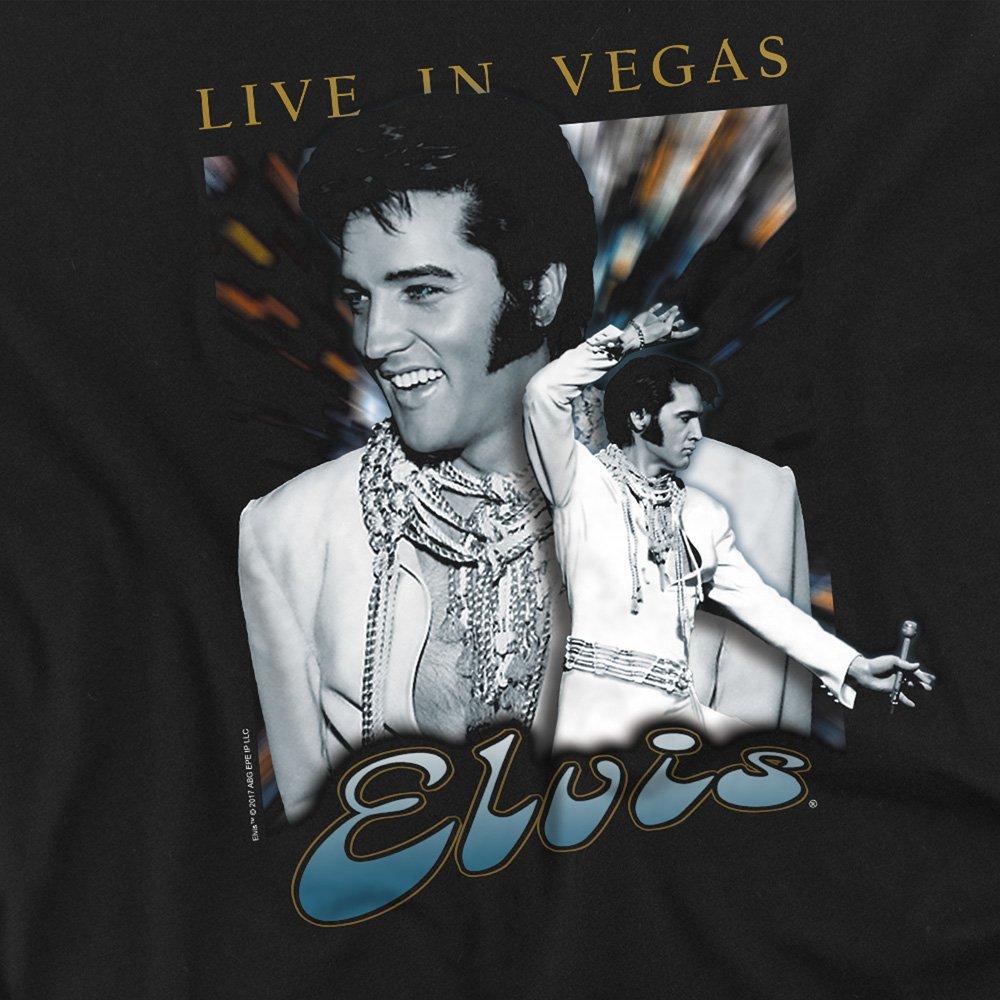 Black - Elvis Presley - Live In Vegas T-Shirt Black - 2