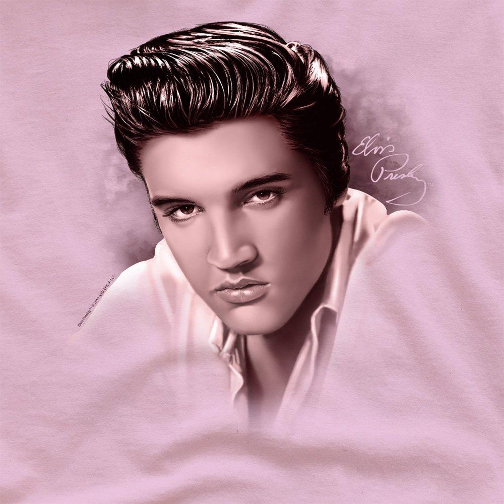 Pink - Elvis Presley - Elvis Presley The Stare T-Shirt Pink - 2