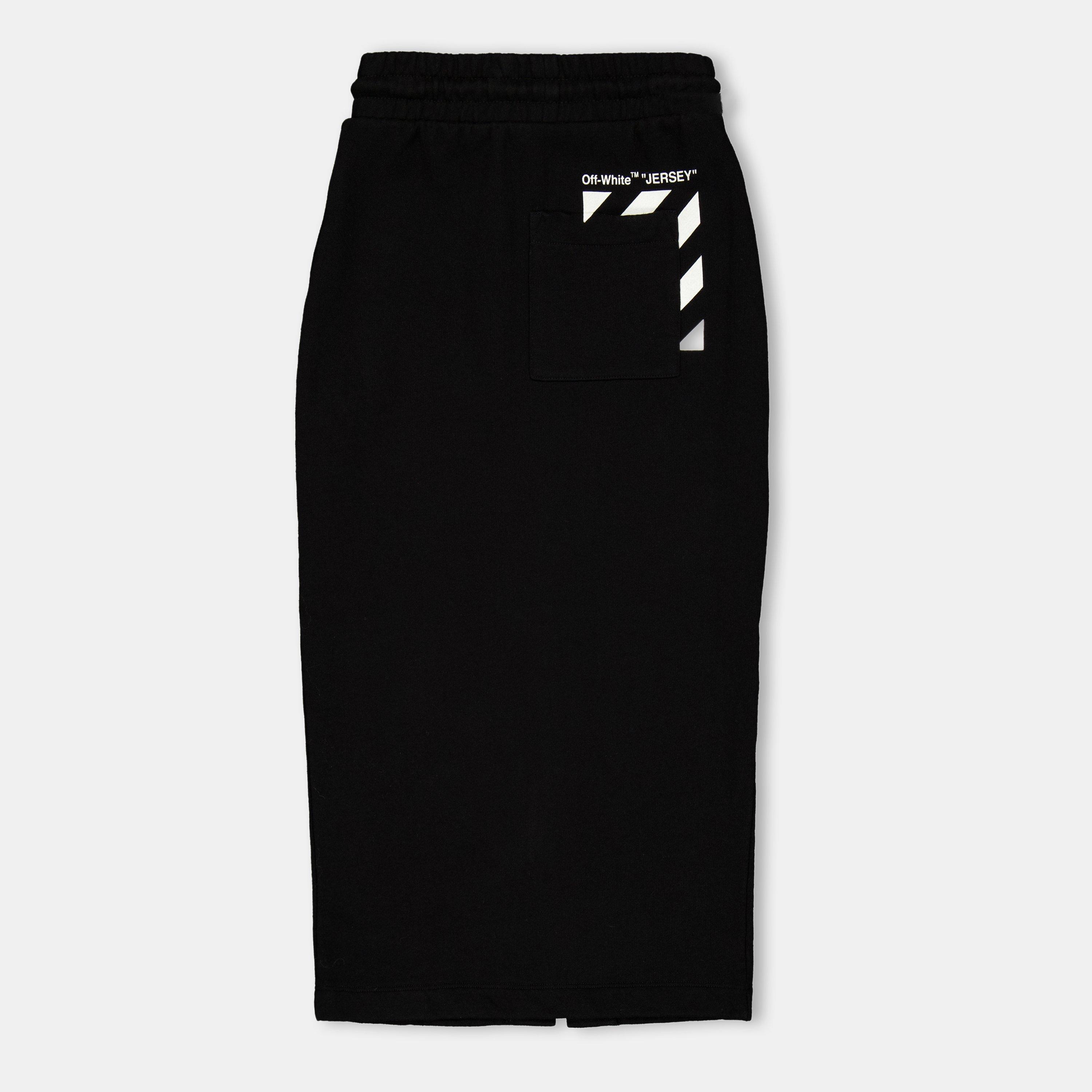 Black/White - Off White - Women's Knitted Shorts - 2