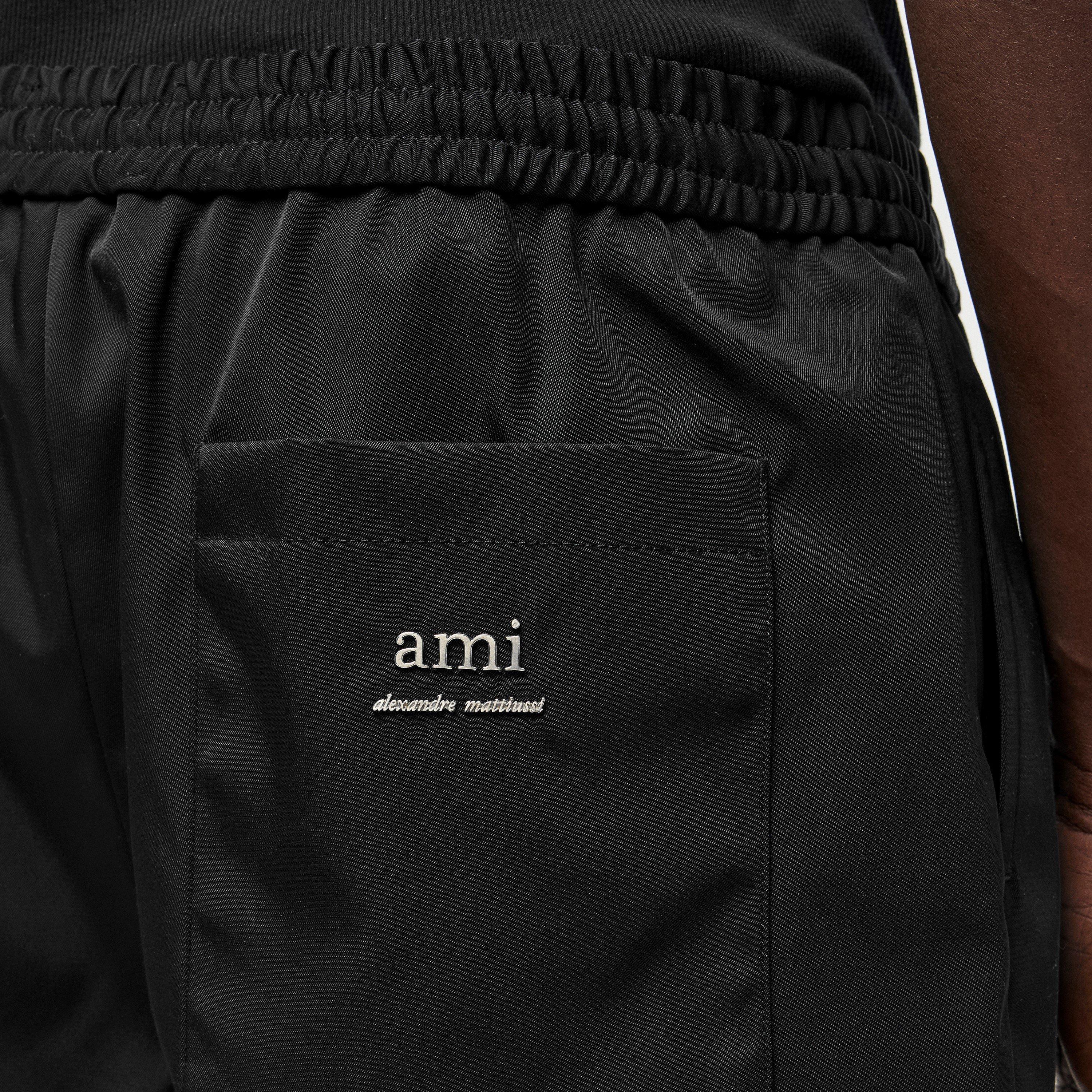Black - Ami Paris - Men's Chino Shorts - 5