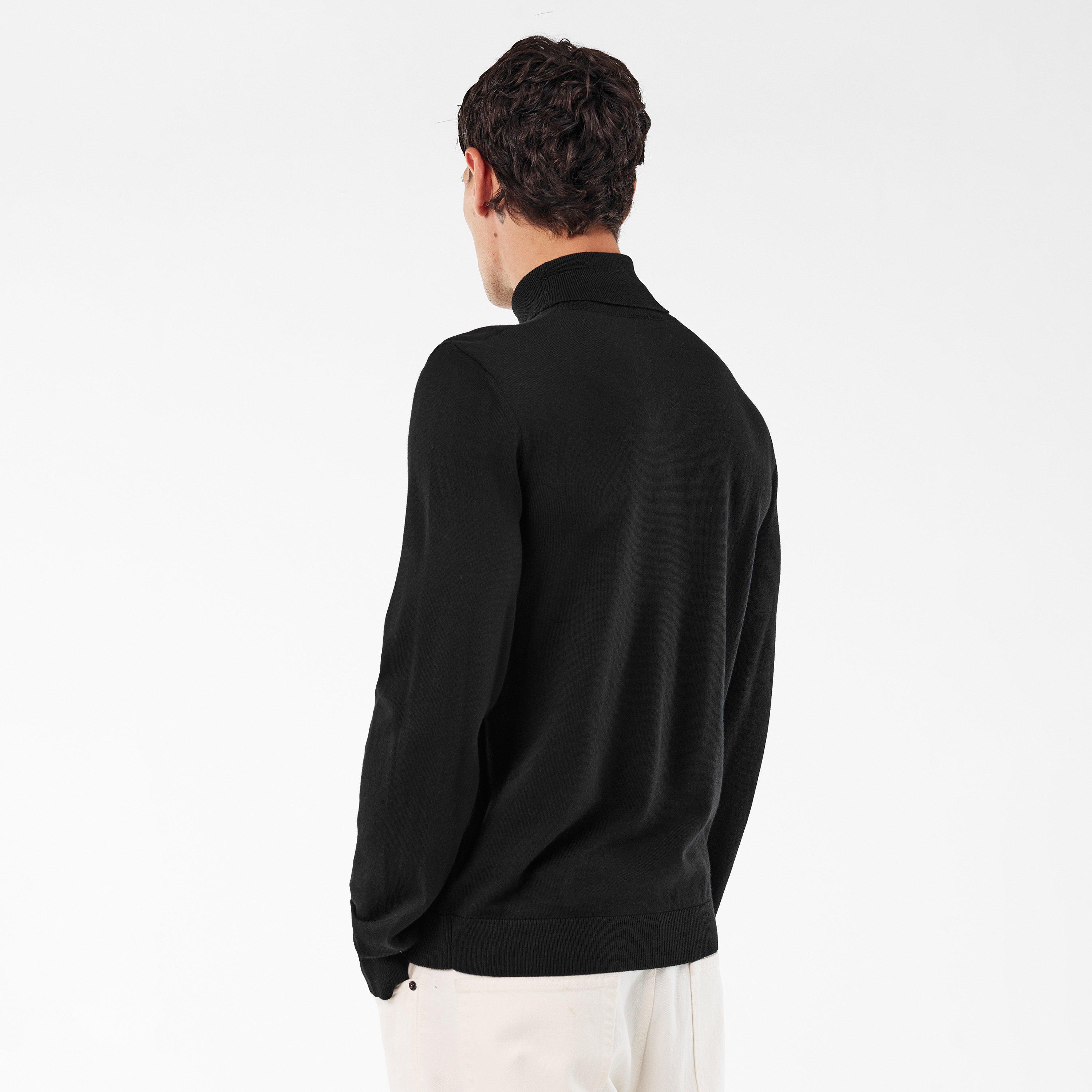 Black/White - Off White - Men's Knitted Top - 4