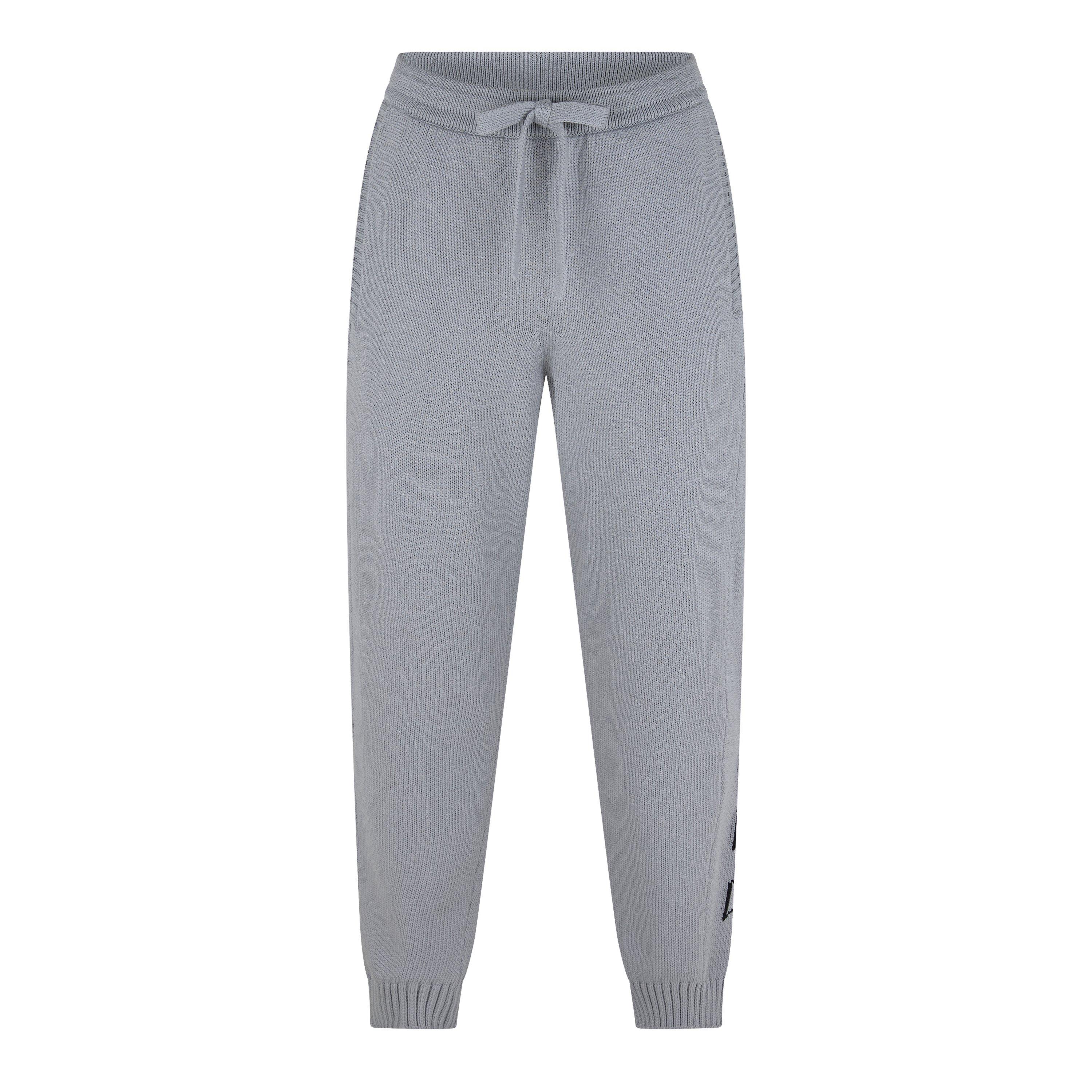 Off White Men's Knitted Trousers - Grey/Black - XS
