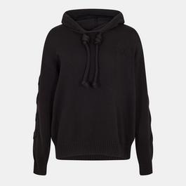 Off White Men's Knitted Hoodie, Fabric Style
