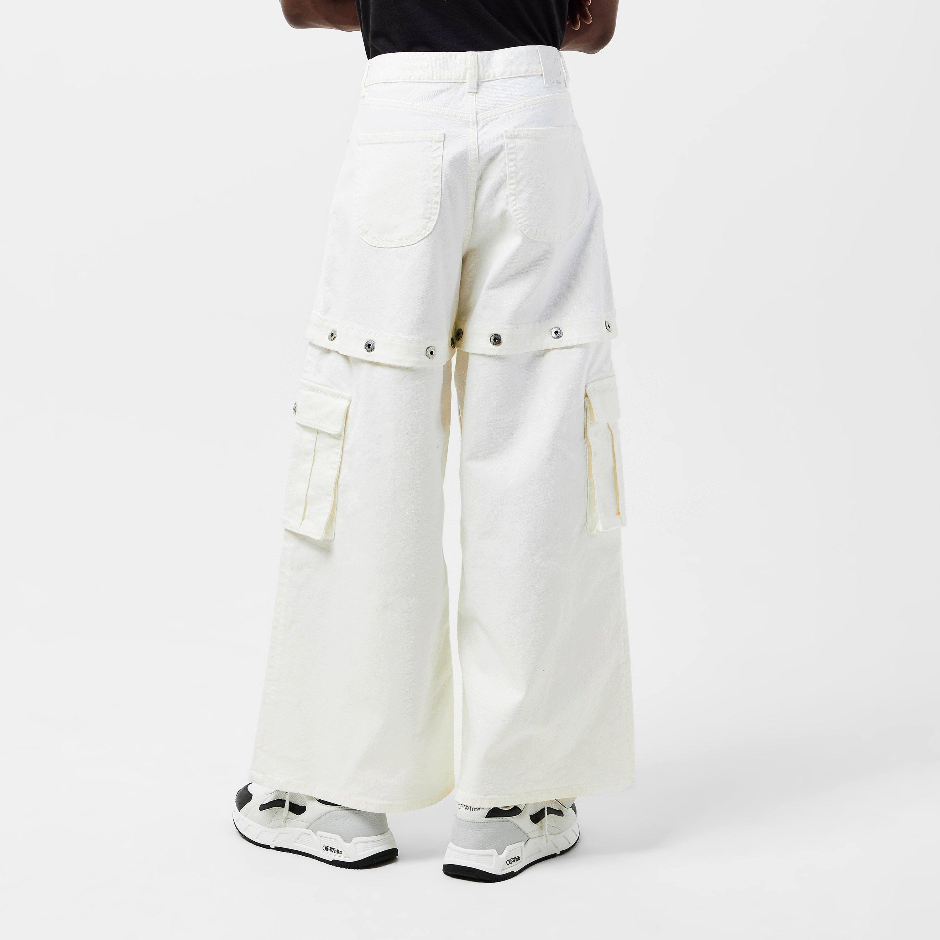 Raw White - Off White - Men's Balloon Jeans, Balloon Style - 4