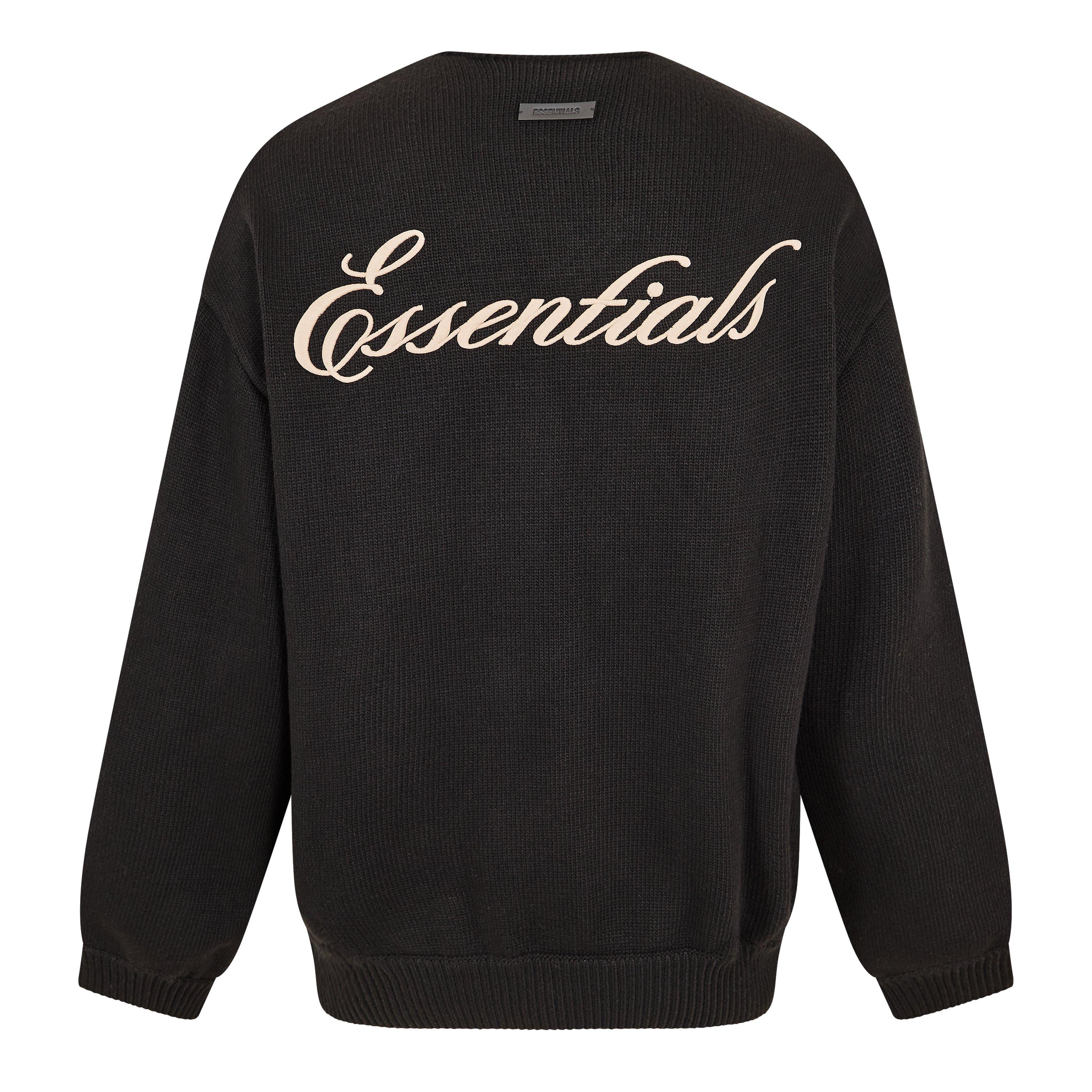 Vintage Black - Fear Of God Essentials - FGE Waffle Crew Sn62 - 2