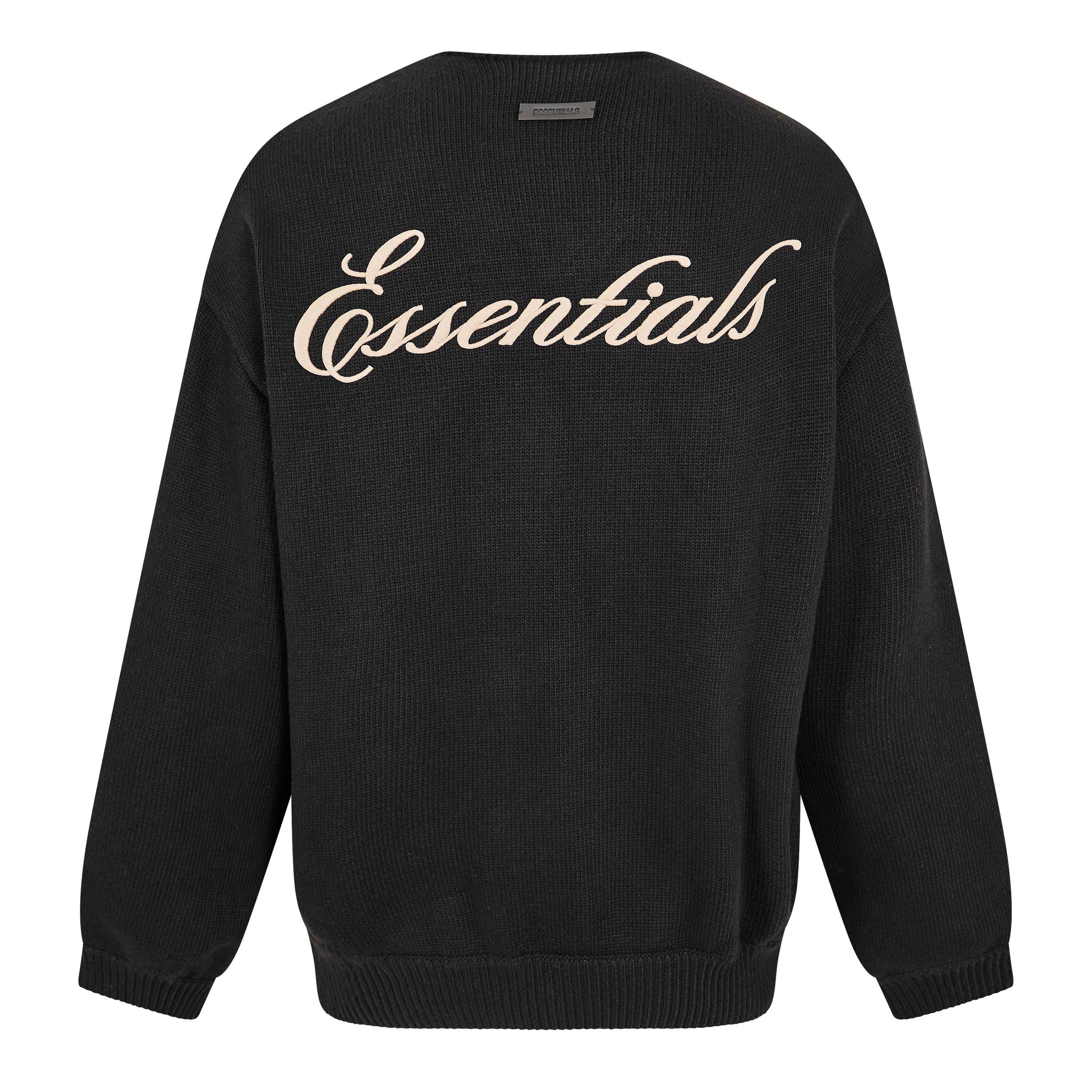 Fear Of God Essentials Men's Waffle Crew Neck Jumper | Flannels