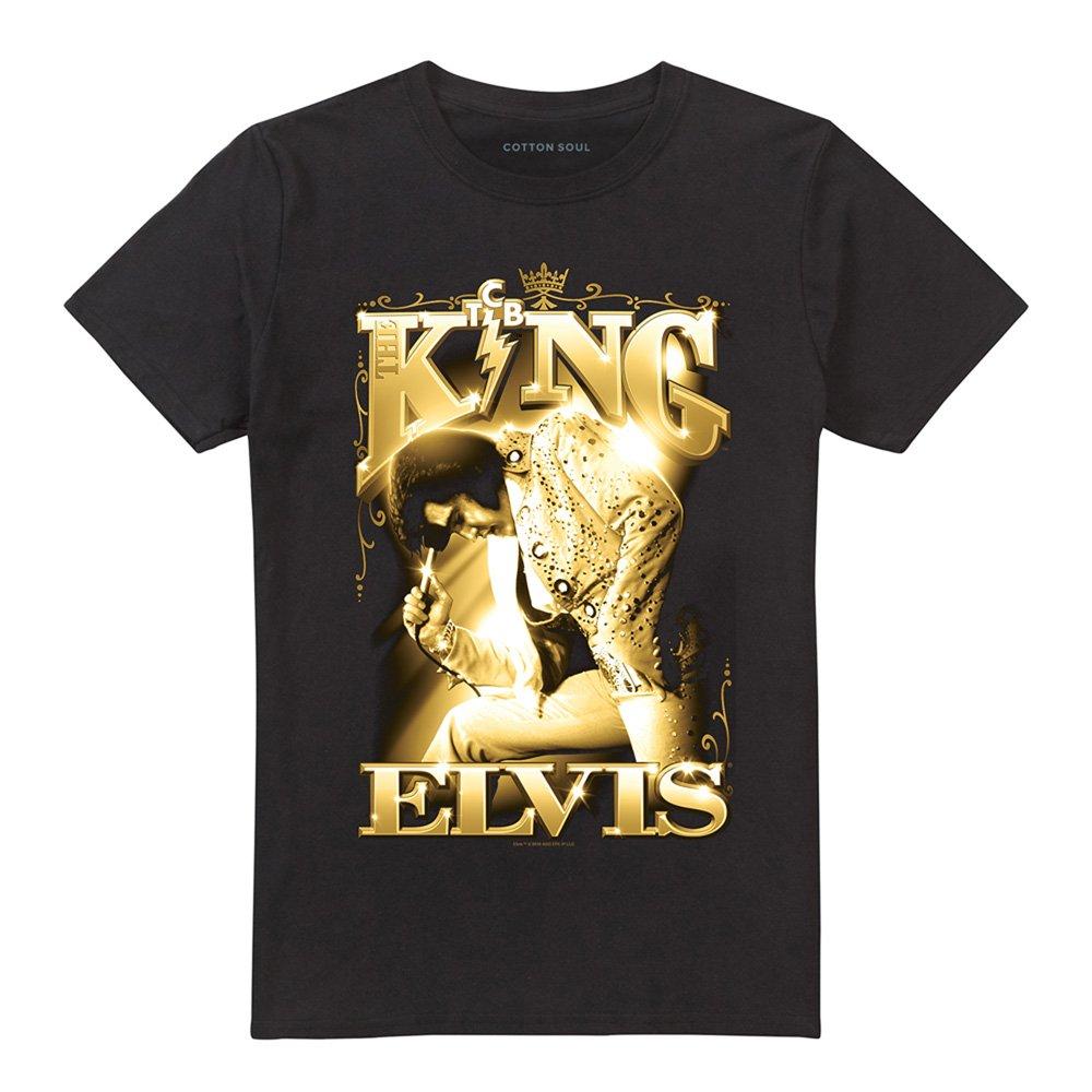 Black - Elvis Presley - Elvis Presley The King T-Shirt Black - 4