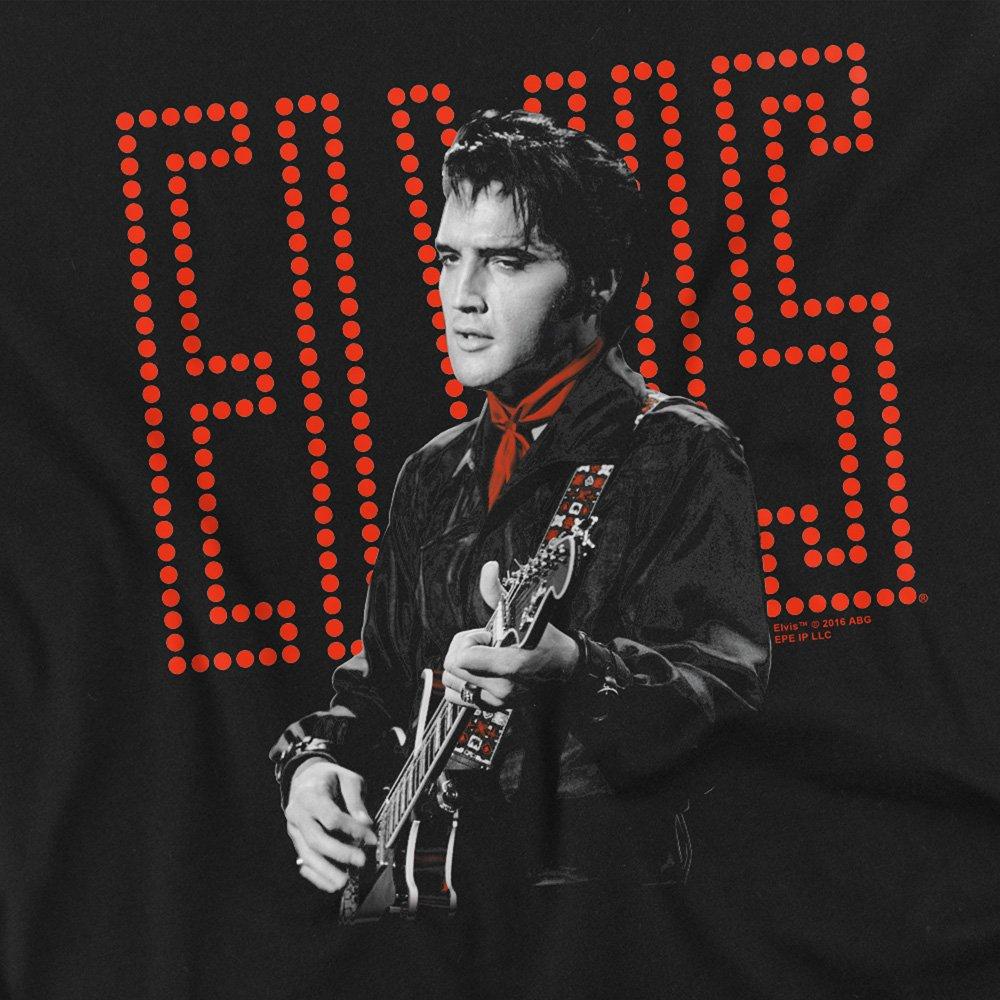 Black - Elvis Presley - Elvis Presley Red Guitarman T-Shirt Black - 2