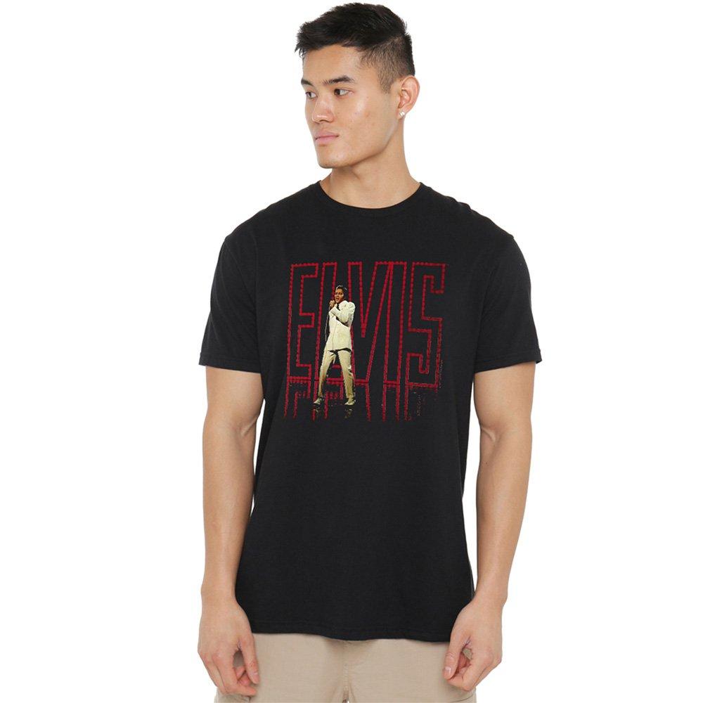 Black - Elvis Presley - Elvis Presley Elvis 68 Album T-Shirt Black - 1