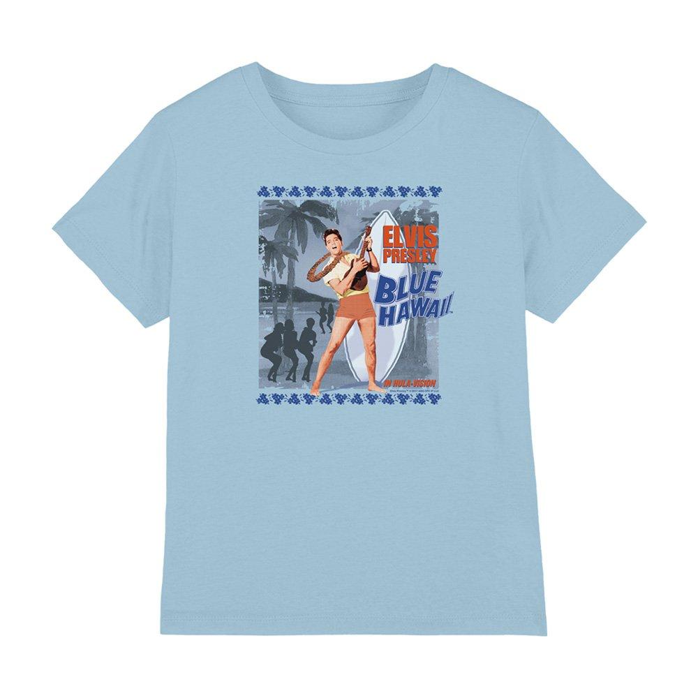 Light Blue - Elvis Presley - Elvis Presley Blue Hawaii Poster Kids T-Shirt Lig - 1