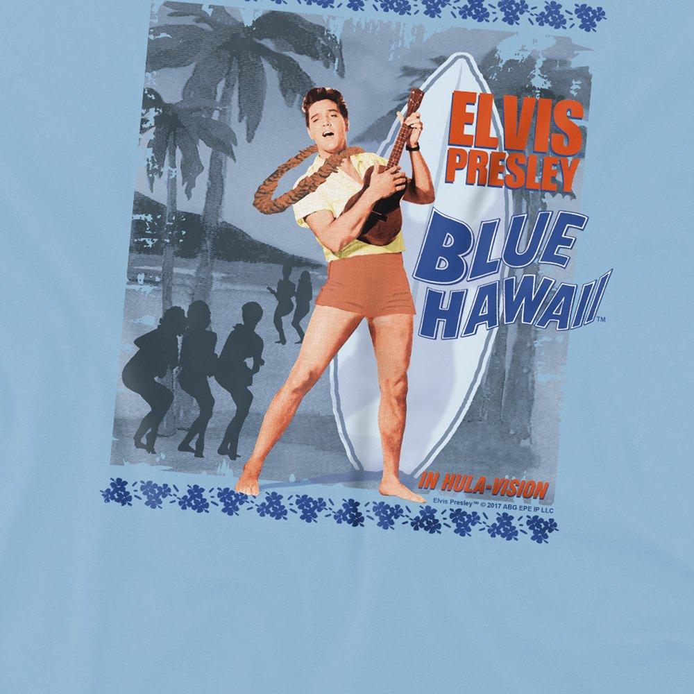 Light Blue - Elvis Presley - Elvis Presley Blue Hawaii Poster Kids T-Shirt Lig - 2