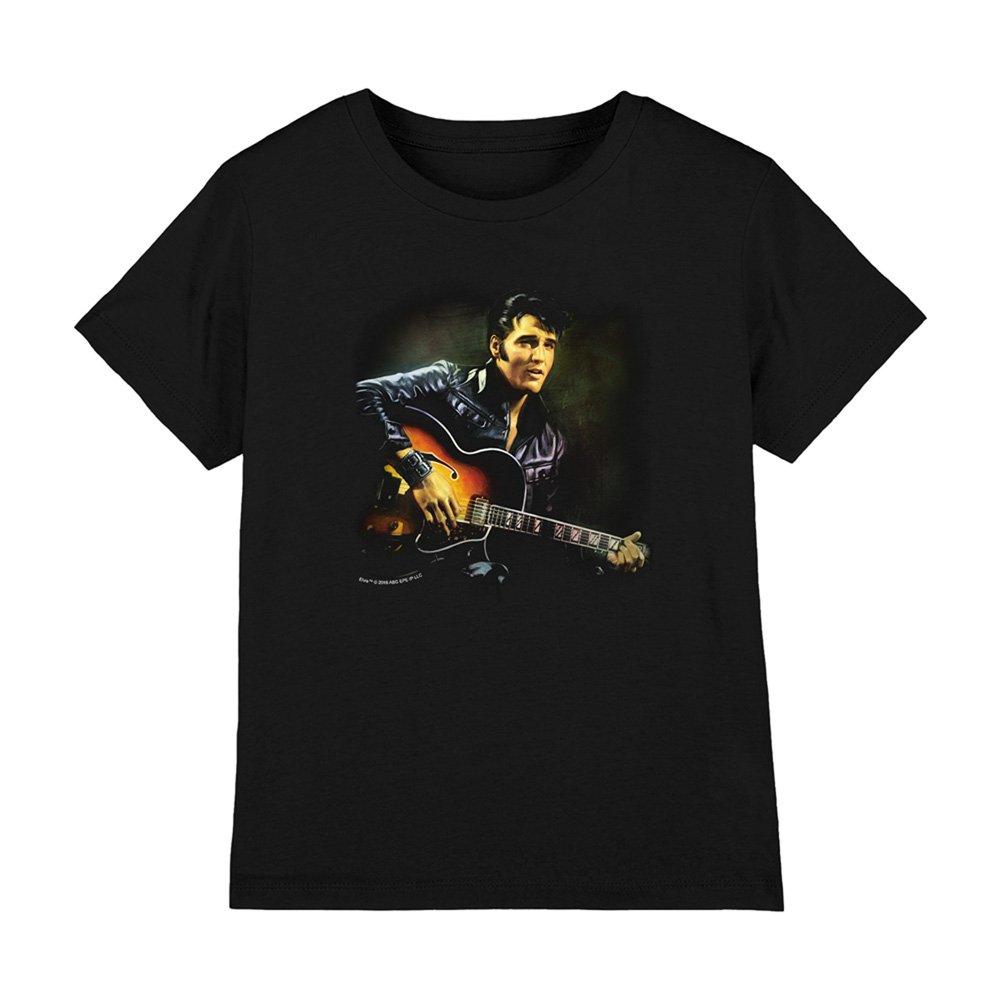 Black - Elvis Presley - 1968 Kids T-Shirt Black - 1