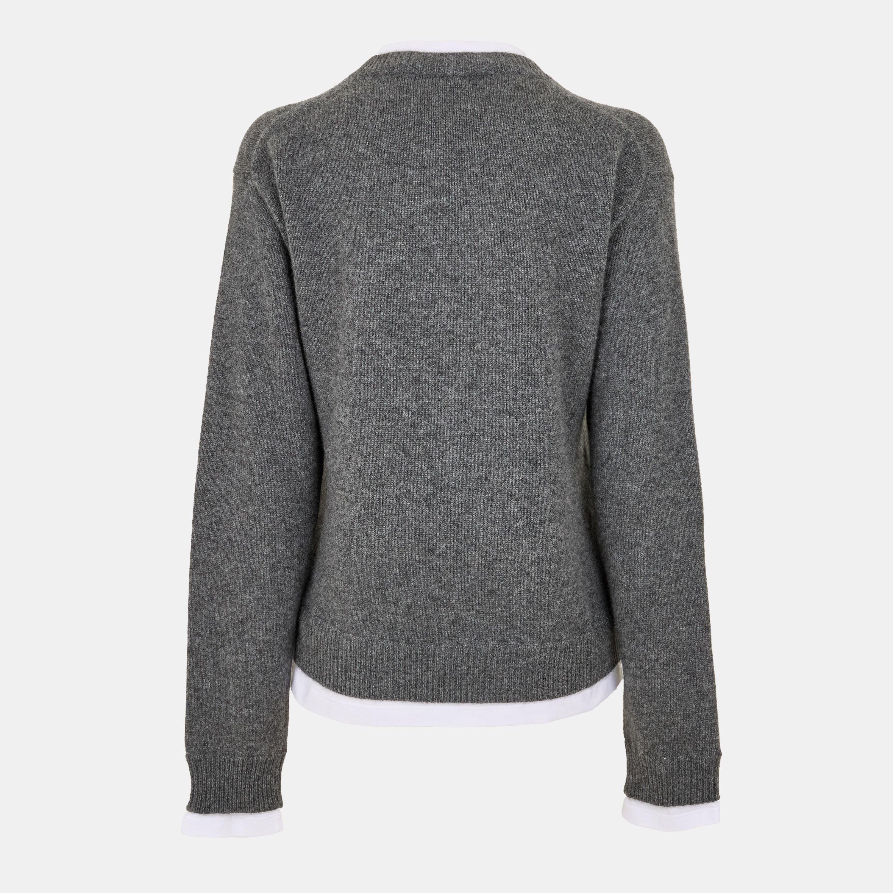 Ardesia - Miu Miu - Women's Crew Neck Jumper - 2