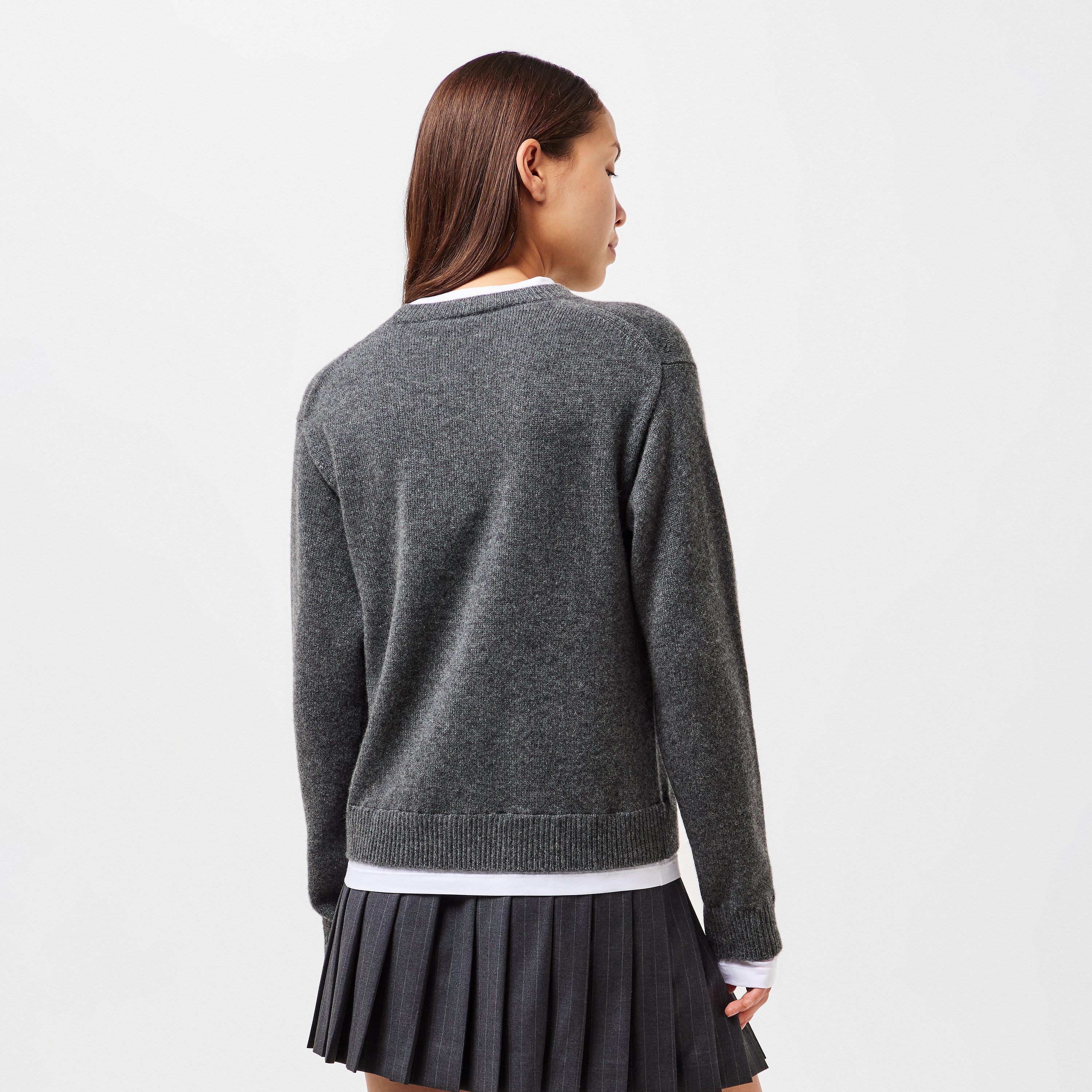 Ardesia - Miu Miu - Women's Crew Neck Jumper - 4