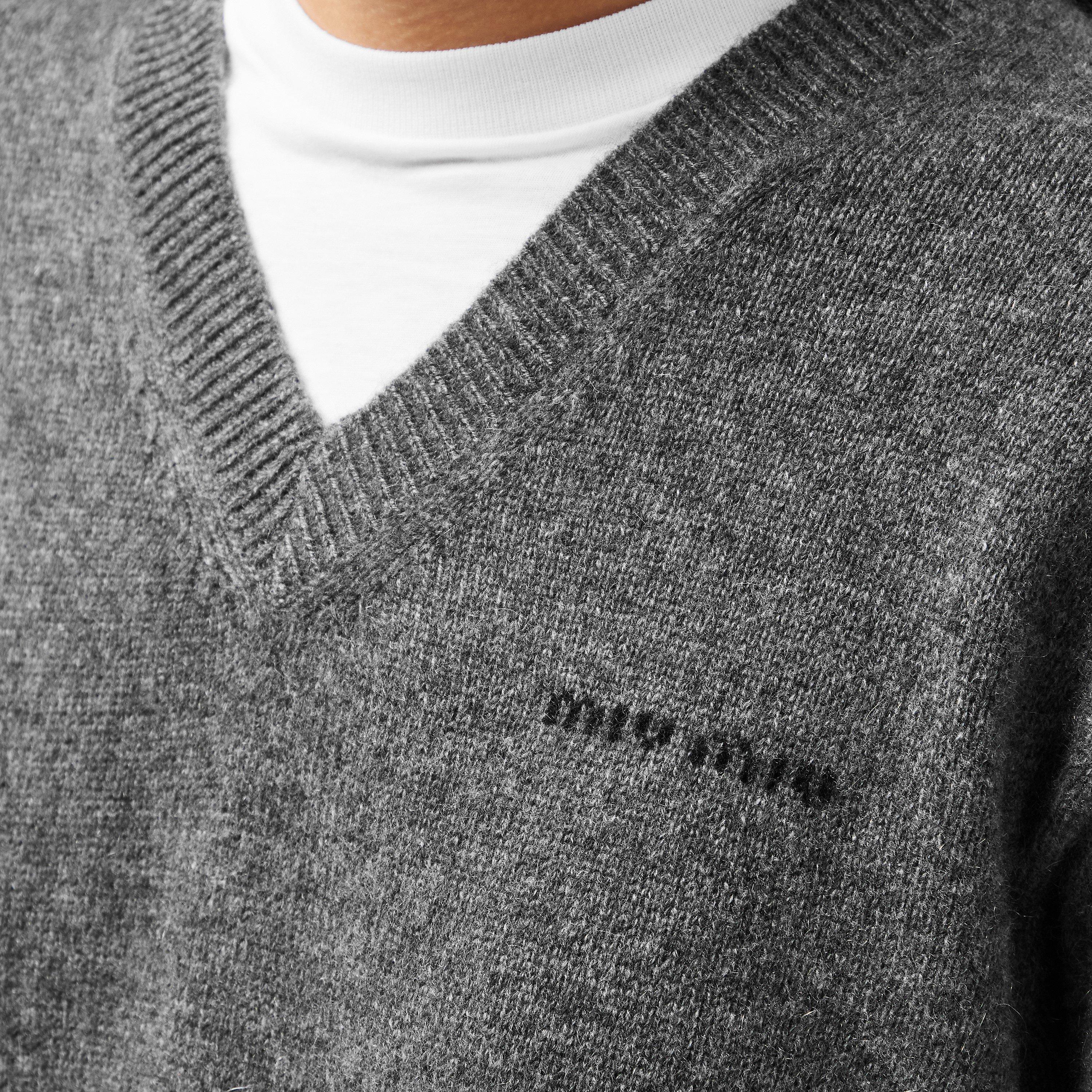 Ardesia - Miu Miu - Women's Crew Neck Jumper - 5