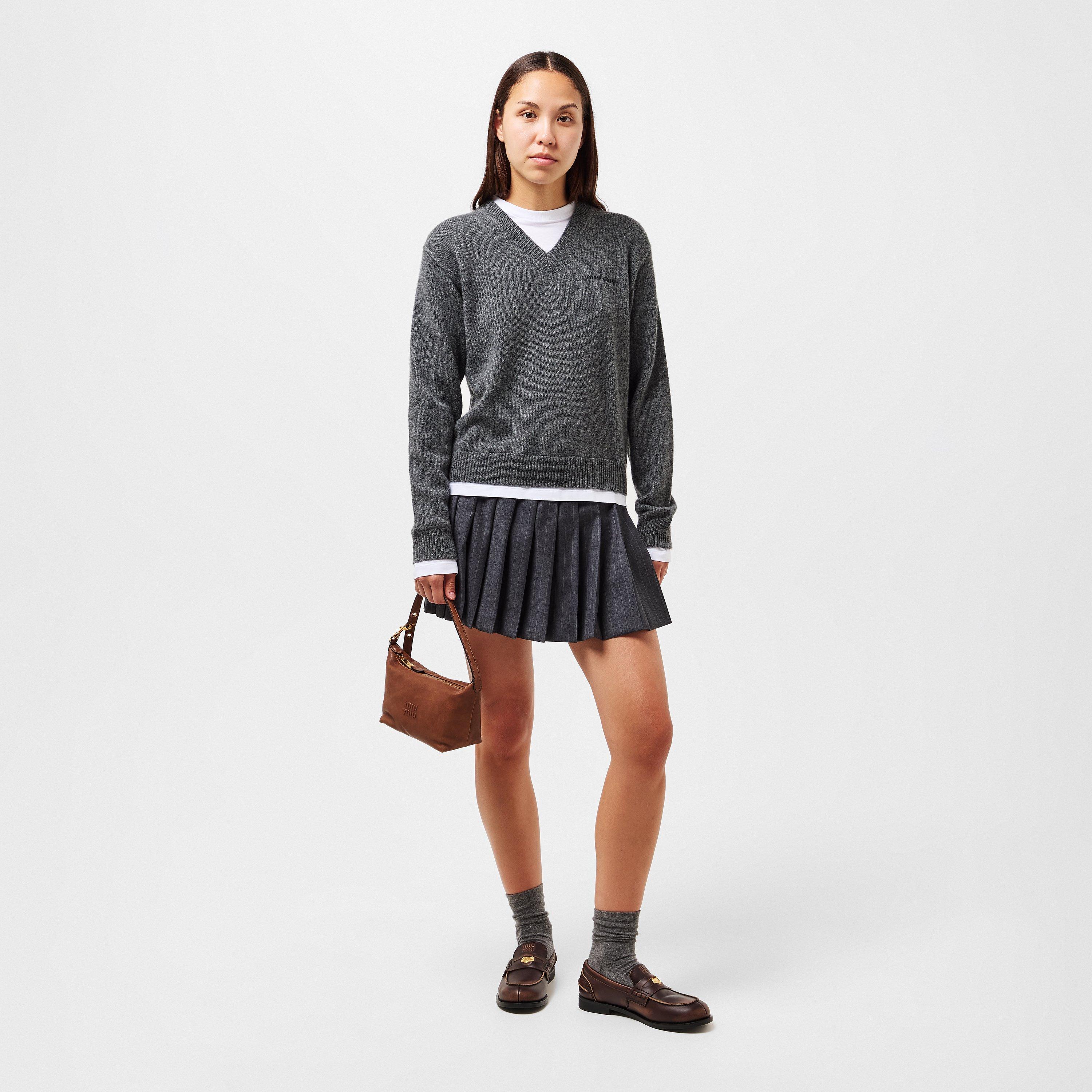 Ardesia - Miu Miu - Women's Crew Neck Jumper - 6