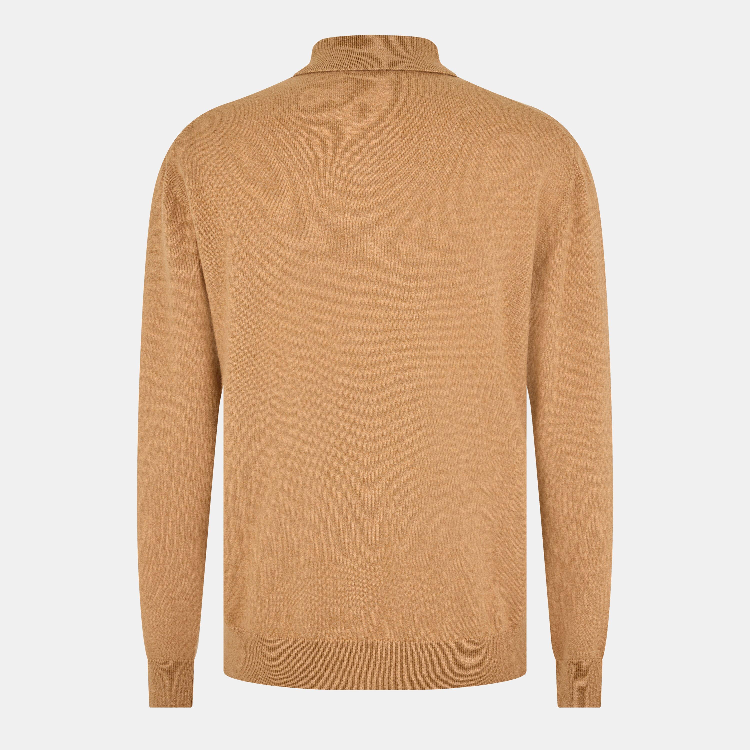 Cammello - Miu Miu - Women's Knitwear Crew Neck Jumper - 2