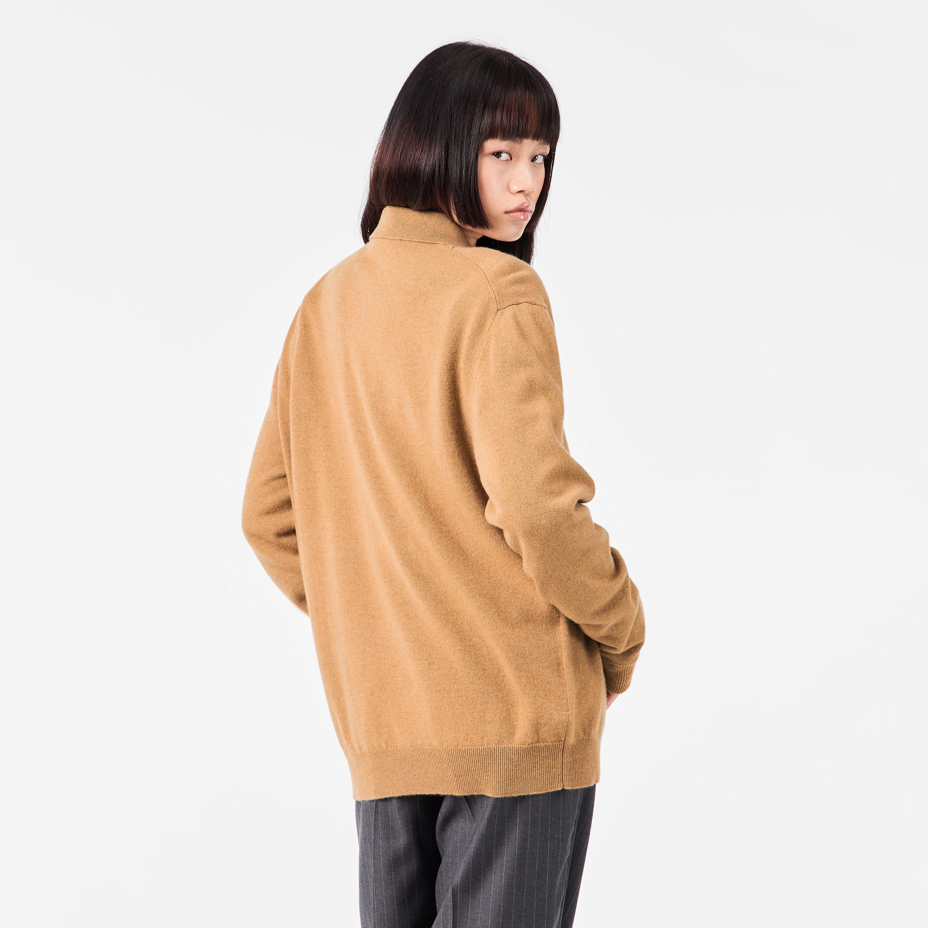 Cammello - Miu Miu - Women's Knitwear Crew Neck Jumper - 4