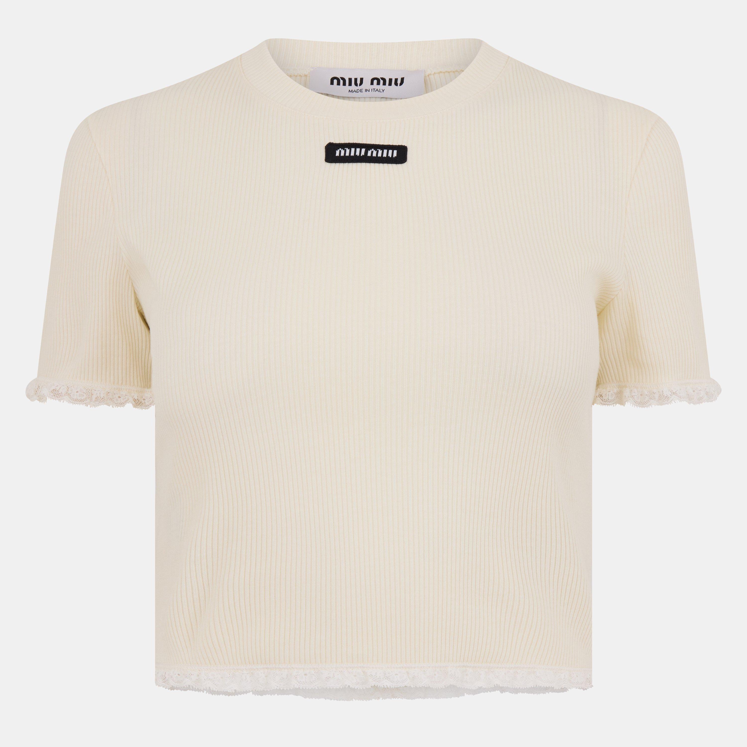Miu Miu Logo T-Shirt