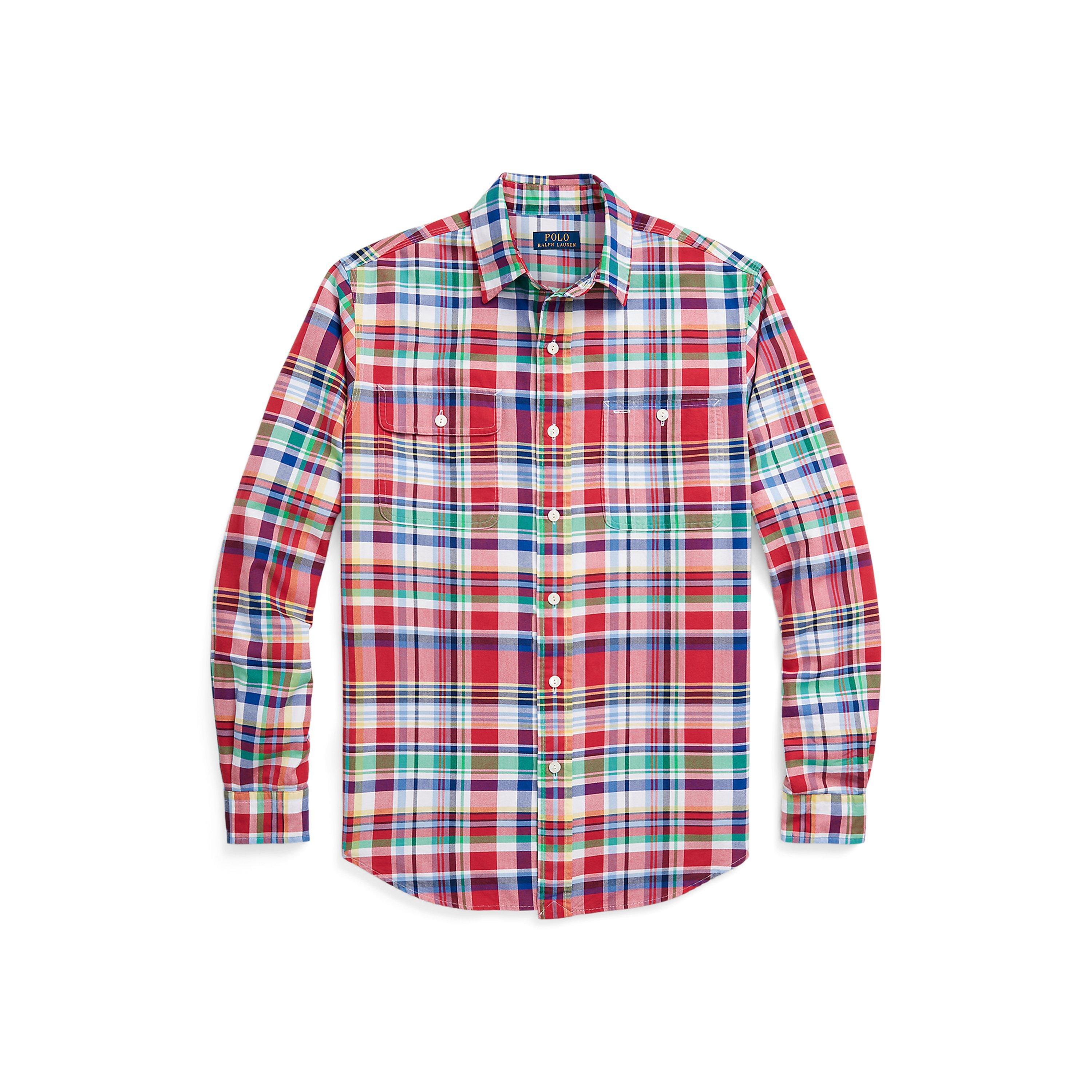 Red/Bue - Polo Ralph Lauren - Oxford Check Shirt - 4