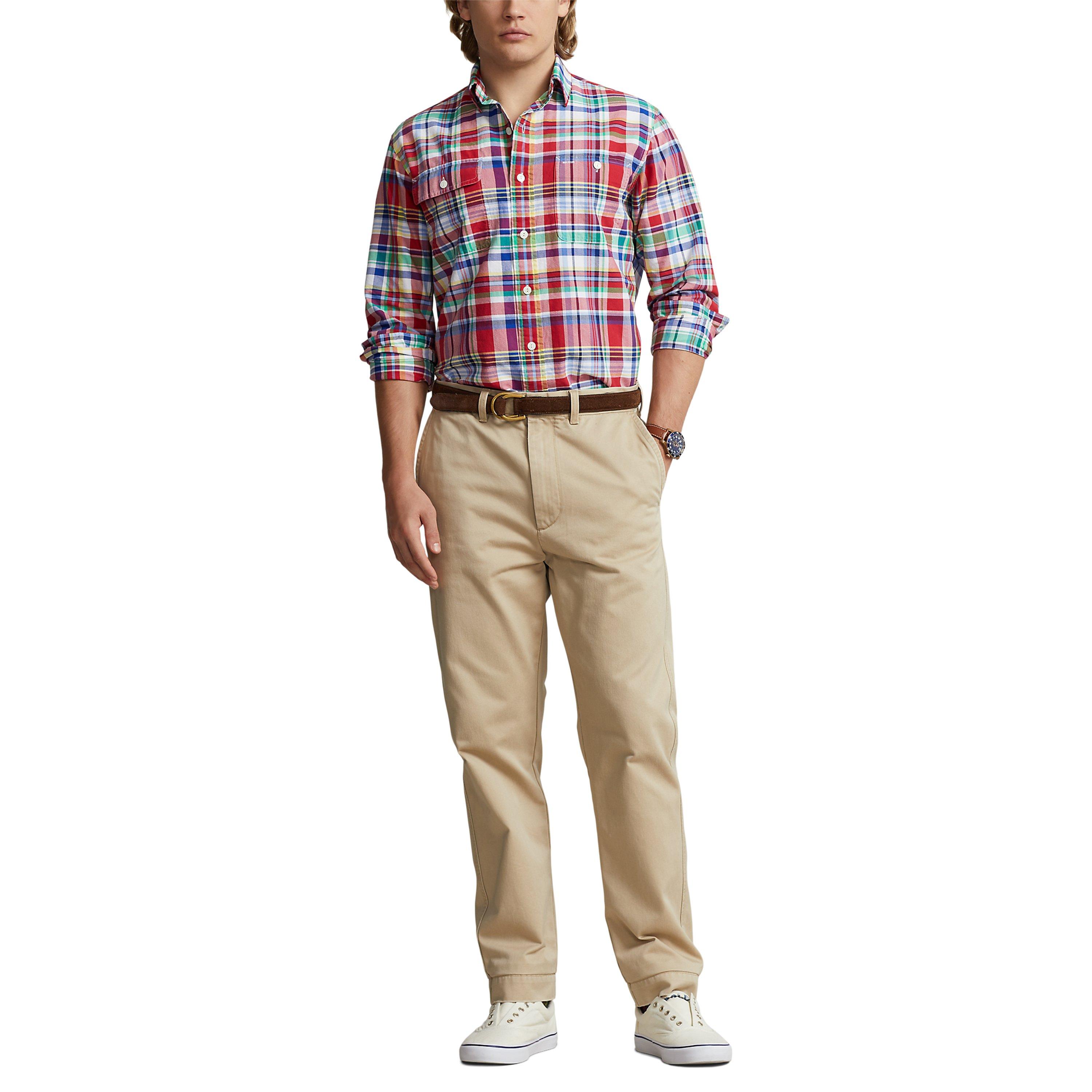 Red/Bue - Polo Ralph Lauren - Oxford Check Shirt - 3