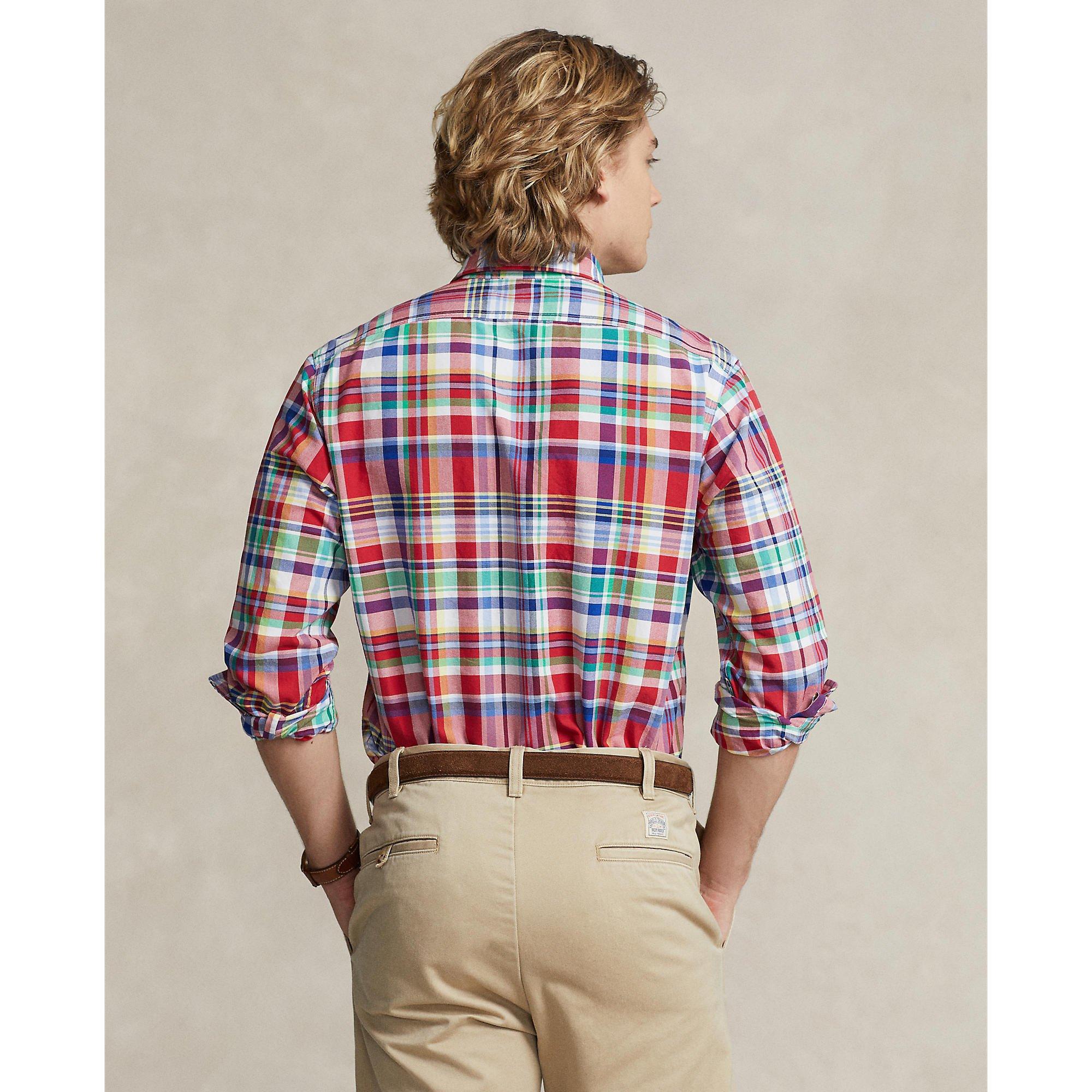 Red/Bue - Polo Ralph Lauren - Oxford Check Shirt - 3