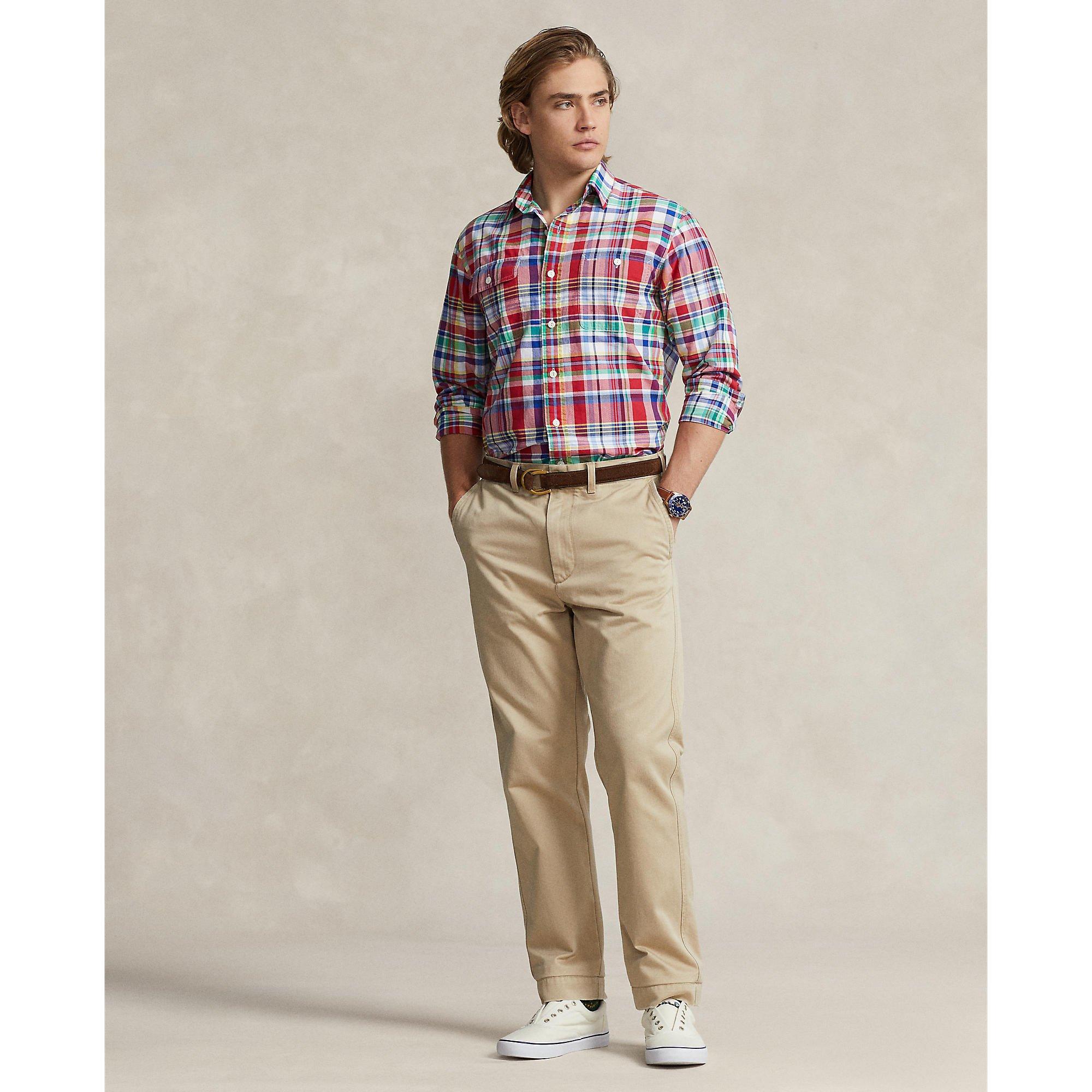 Red/Bue - Polo Ralph Lauren - Oxford Check Shirt - 5