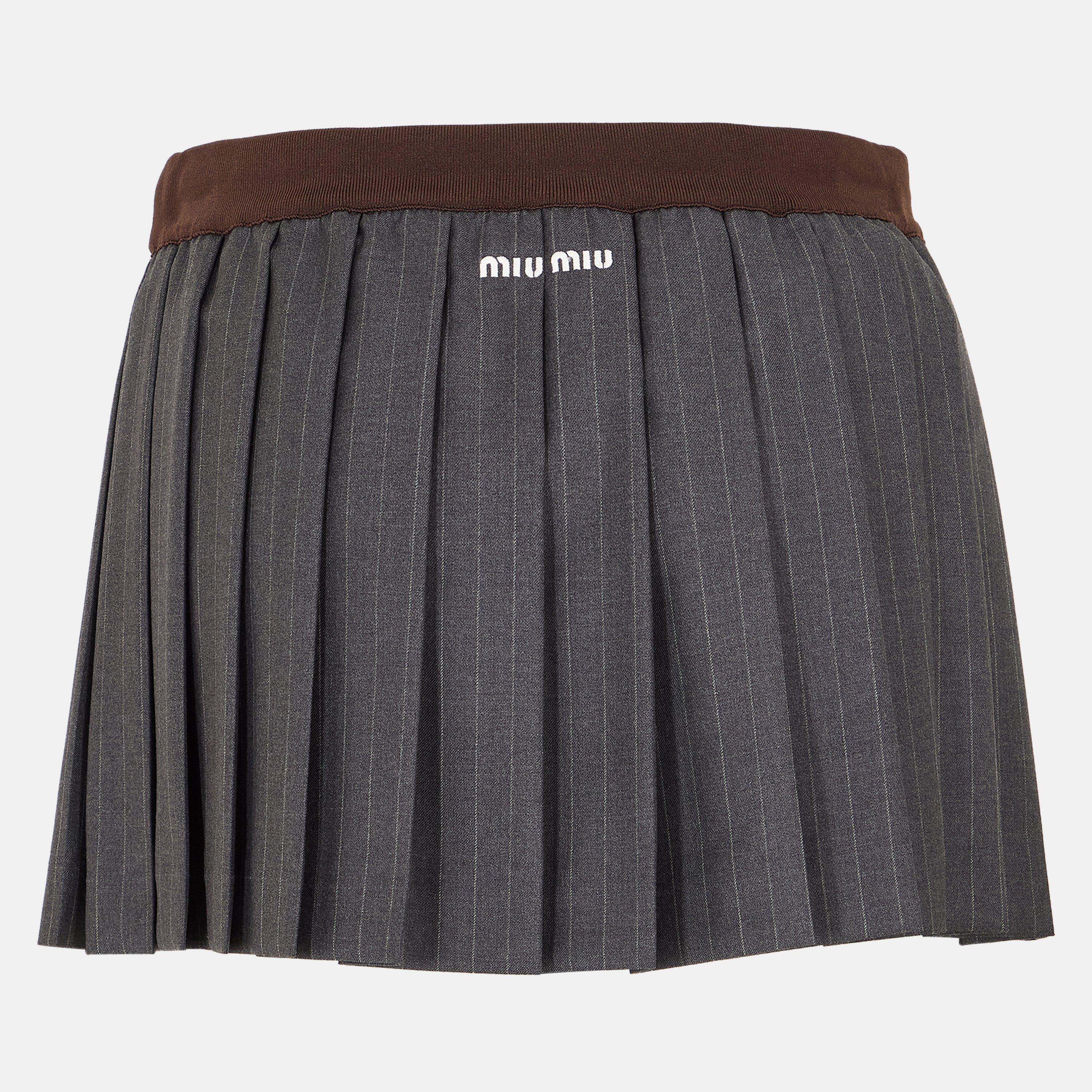 Ardesia - Miu Miu - Women's Mini Skirt - 2
