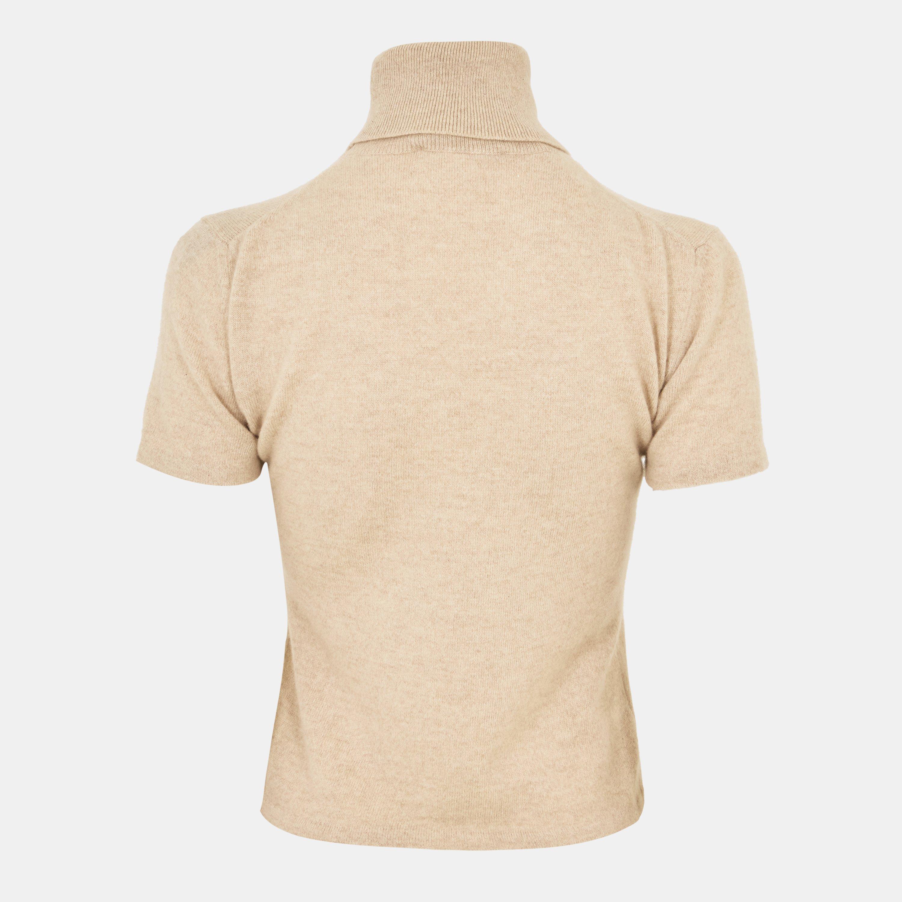 Sabbia - Miu Miu - Women's Soft Knit Crew Neck Jumper - 2