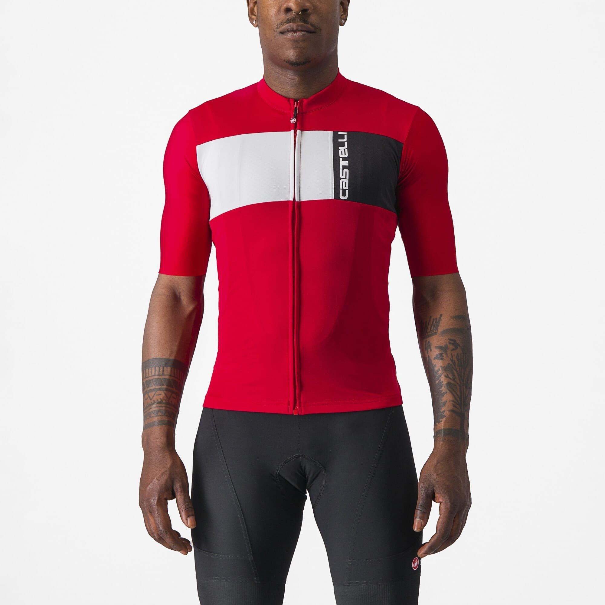 Crvena - Castelli - Prologo 7 Short Sleeve Jersey