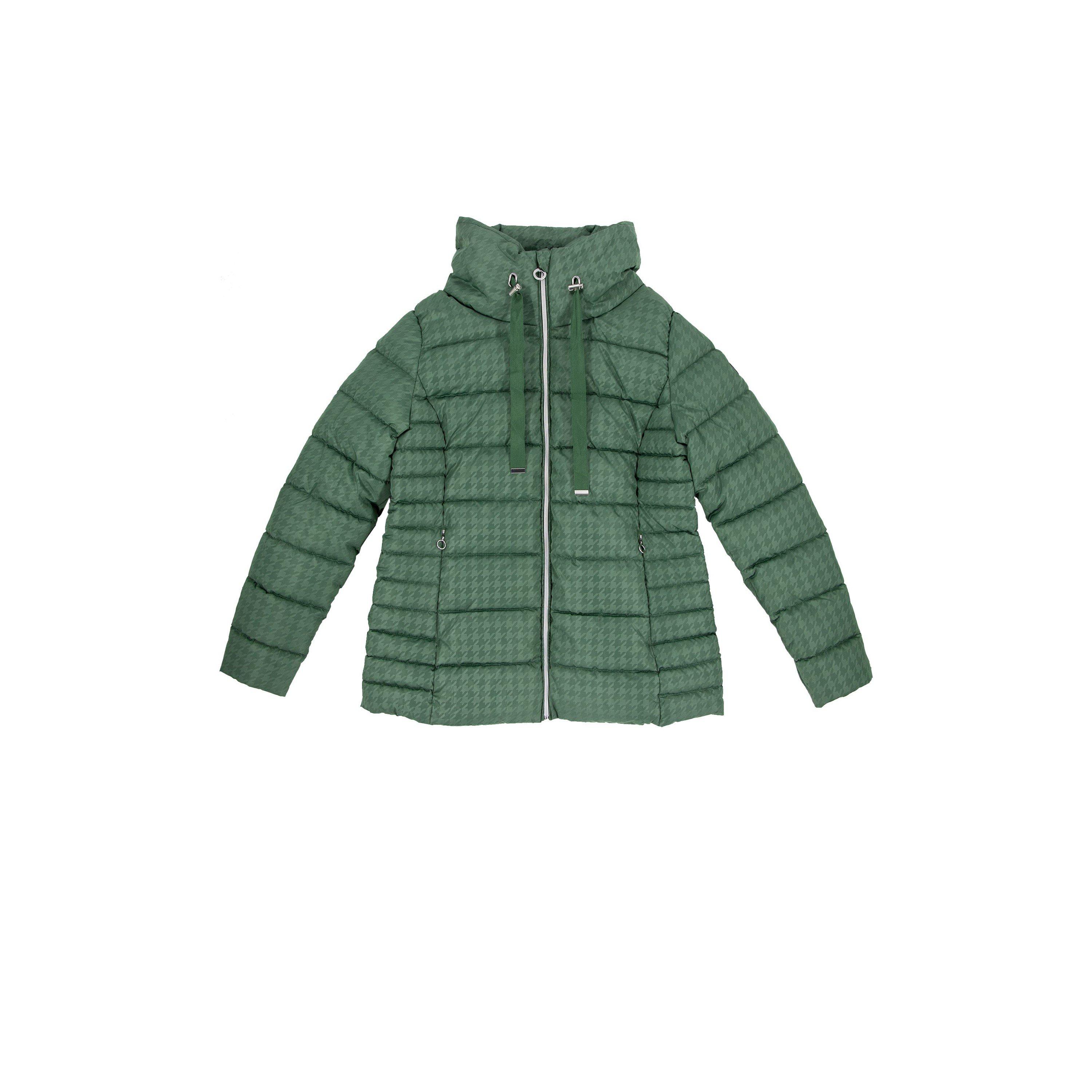 Firetrap Women's Full Zip Padded Puffer Jacket - Green - 12 (40)