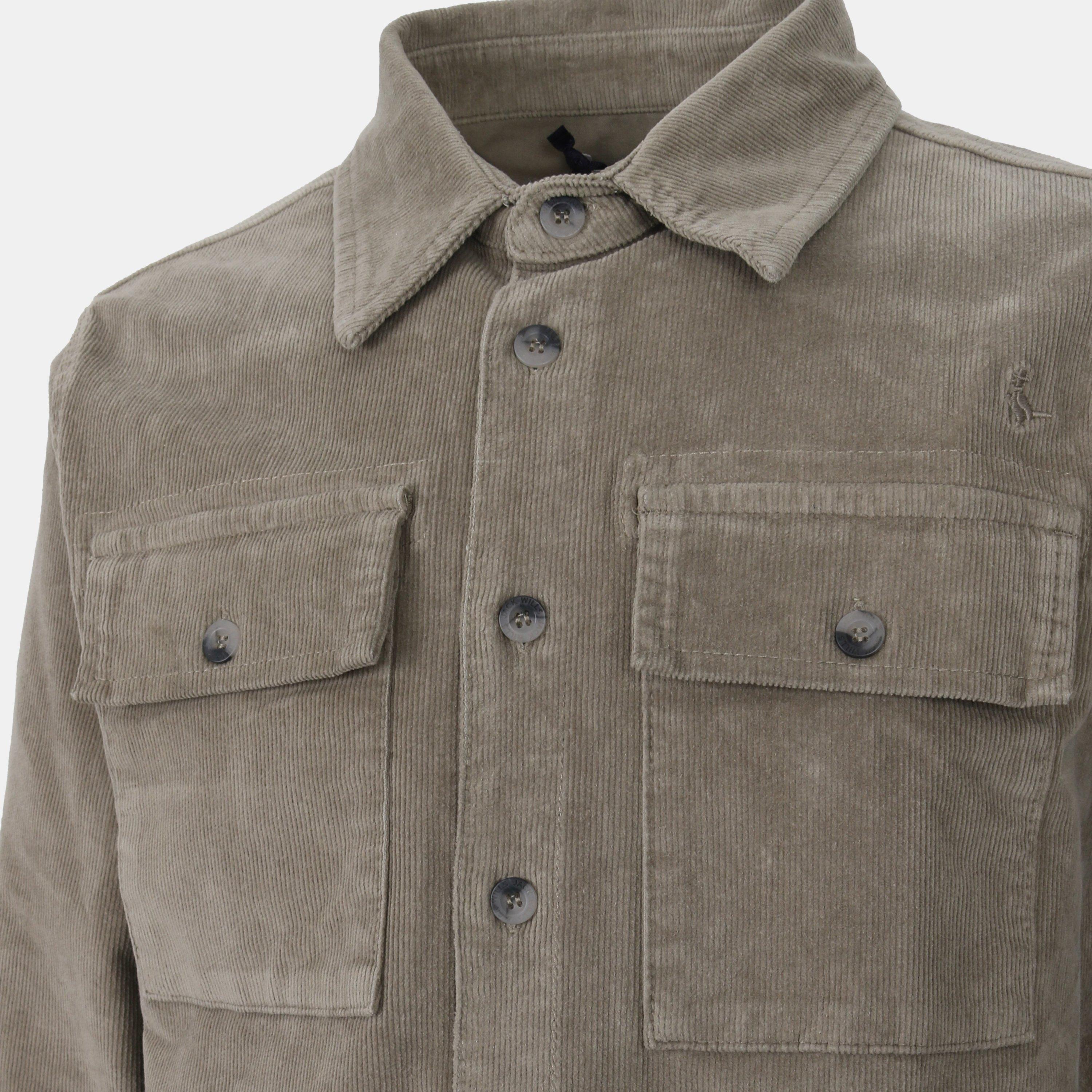 Silver Sage - Jack Wills - JW Cord Shirt Sn54 - 3