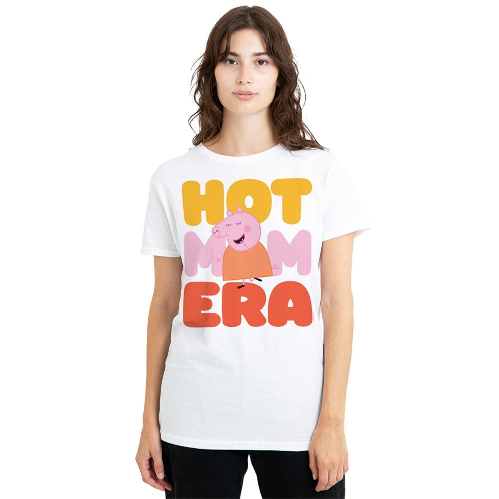 White - Hasbro - Peppa Pig - Mummy Pig Hot Mom Era T-Shirt White - 1