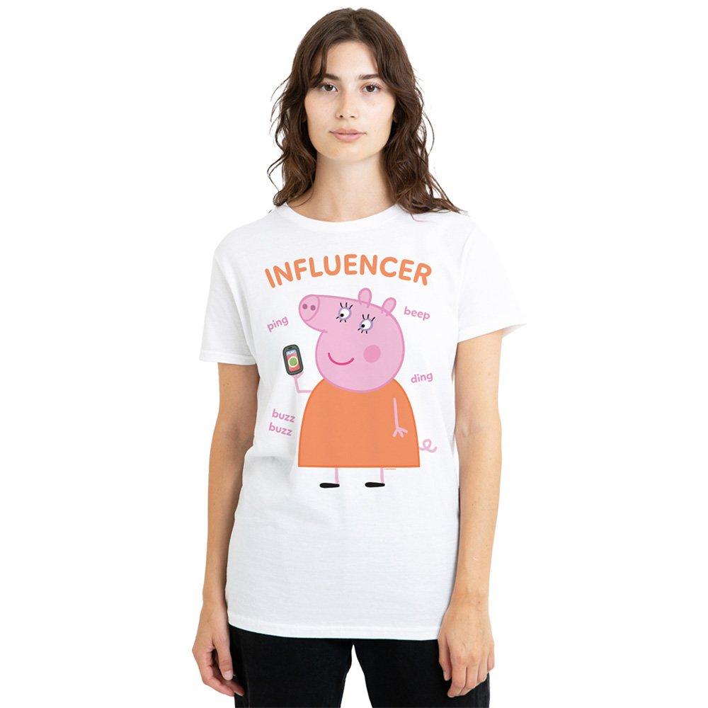 White - Hasbro - Peppa Pig - Mummy Pig Influencer T-Shirt White - 1