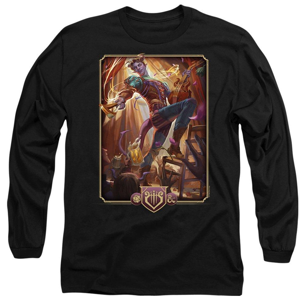 Black - Hasbro - Dungeons & Dragons - 2024 Bard Key Art Long Sleeve - 1