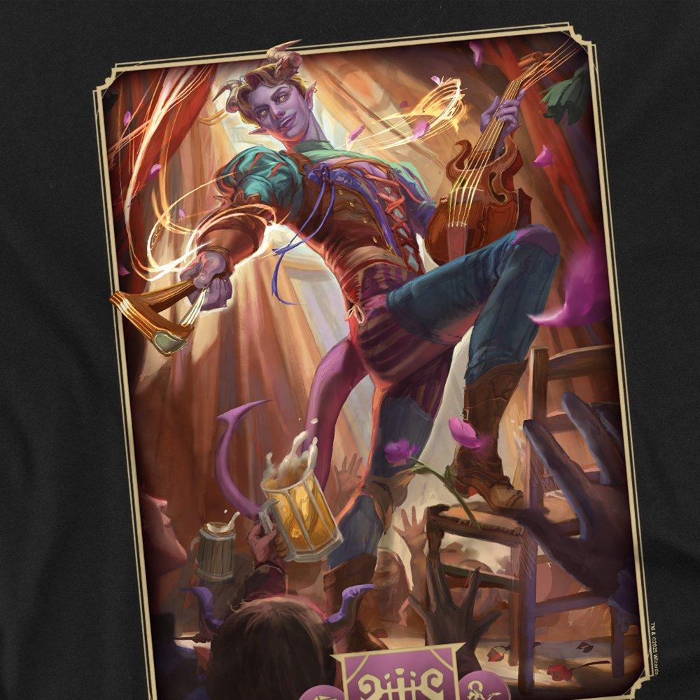 Black - Hasbro - Dungeons & Dragons - 2024 Bard Key Art Long Sleeve - 2