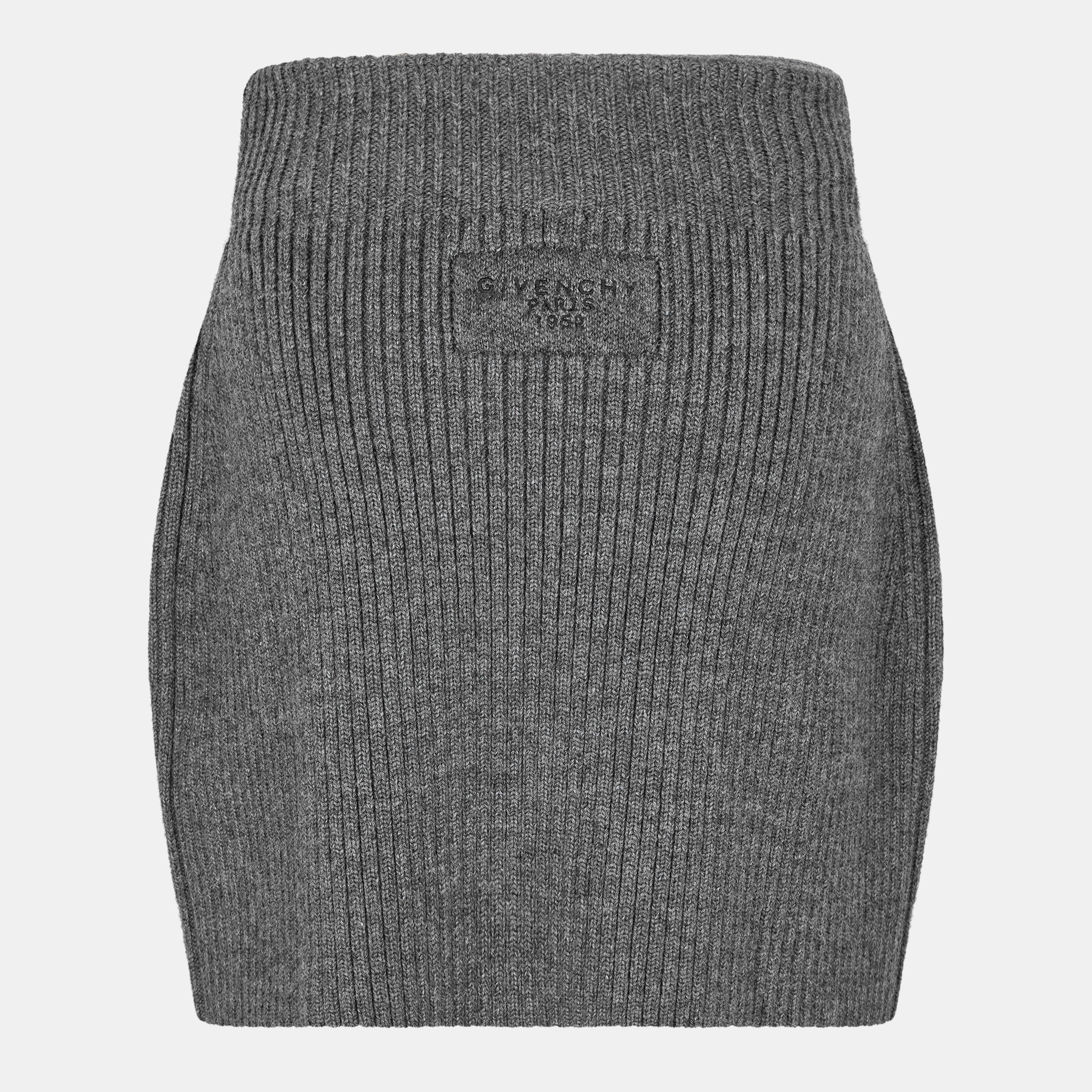 Slate Blend - GIVENCHY - Women's Fitted Mini Skirt - 2