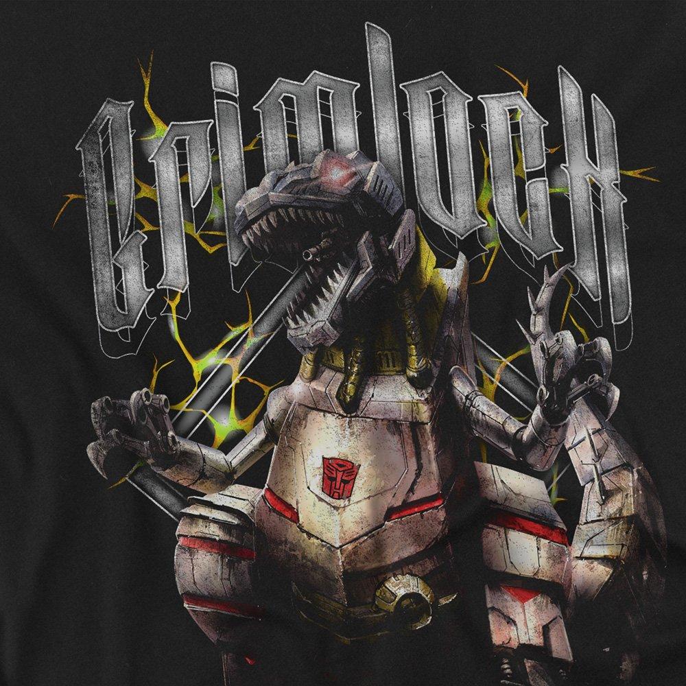 Black - Hasbro - Transformers Grimlock Heavy Metal Long Sleeve T-Sh - 2
