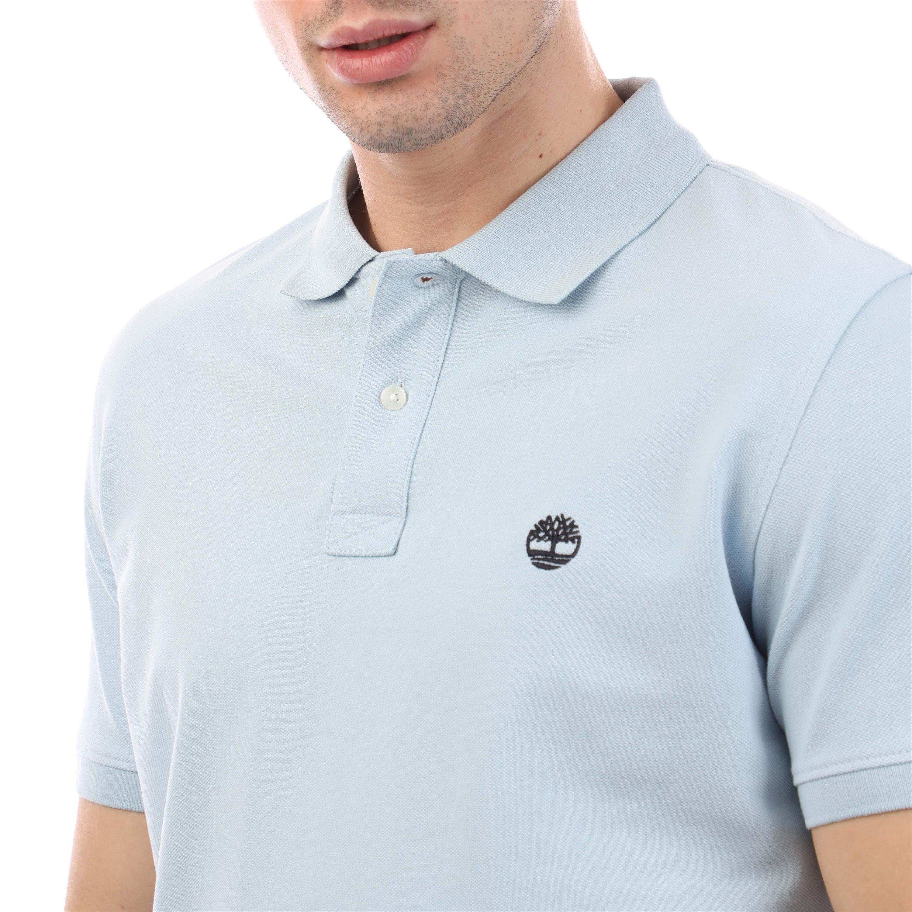 Blue - Timberland - Millers River Polo Shirt - 2