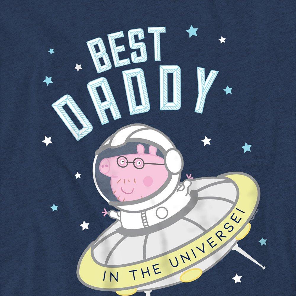 Navy - Hasbro - Peppa Pig Best Daddy Pig In The Universe T Shirt - 2