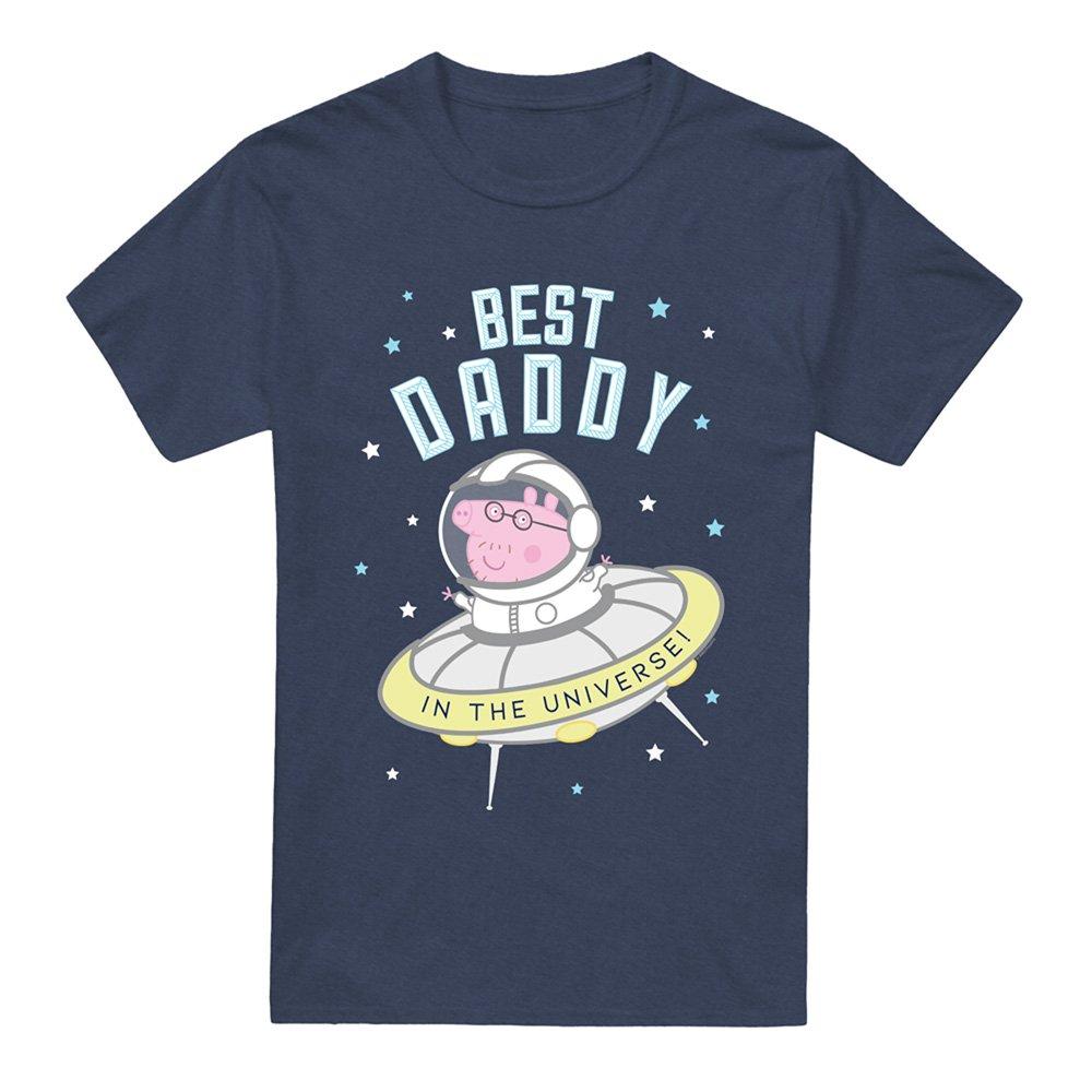 Navy - Hasbro - Peppa Pig Best Daddy Pig In The Universe T Shirt - 4