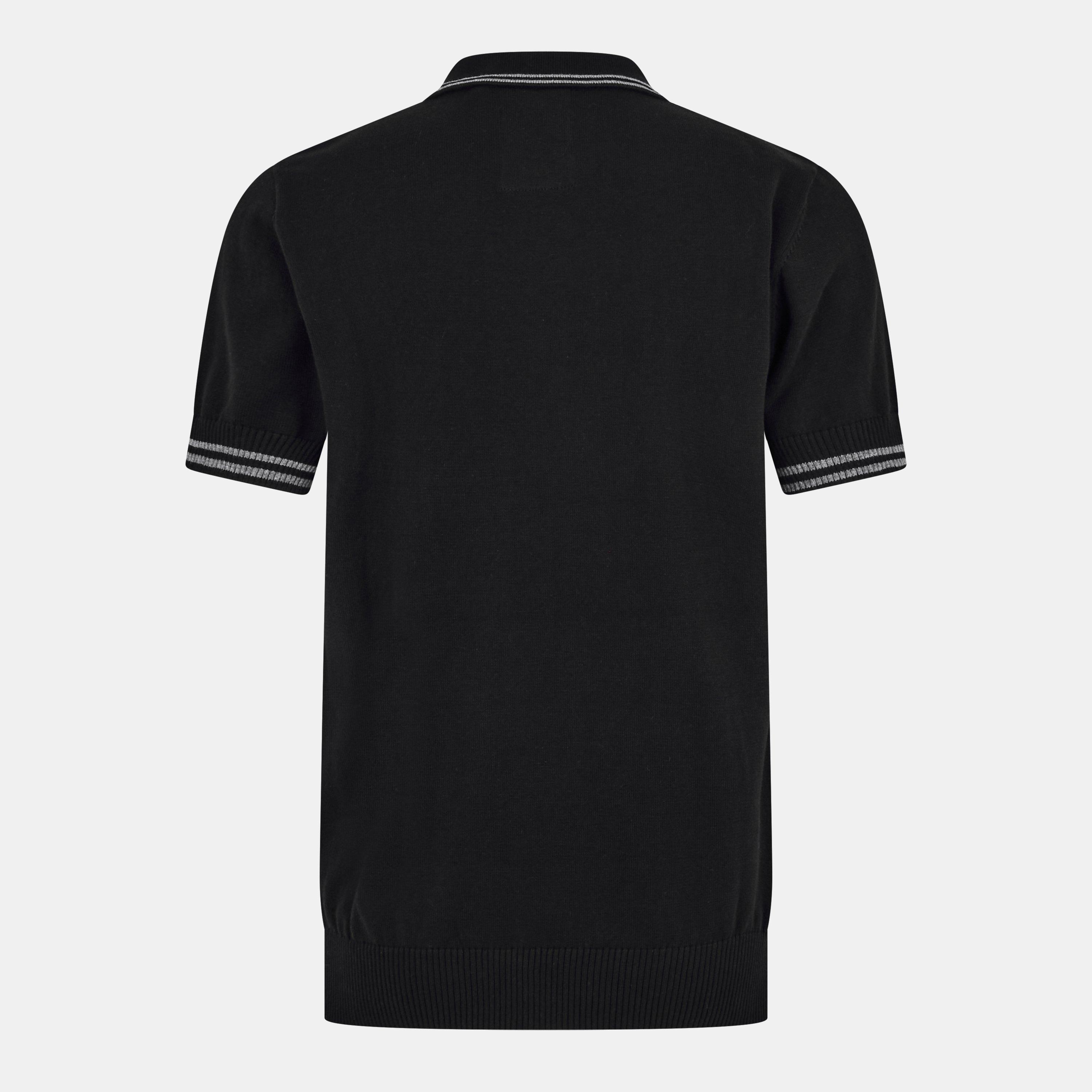 Black - Luke - Crew Neck Jumper - 2