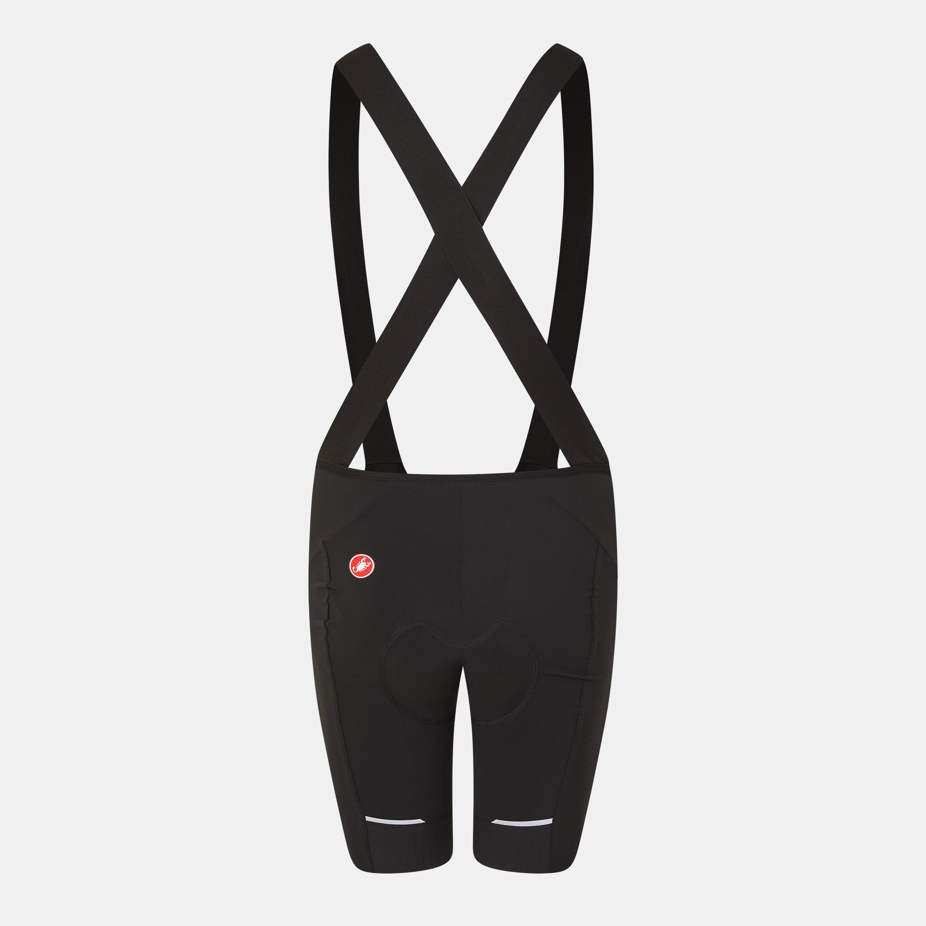 Crno/Crno - Castelli - Velocissima 3 Womens Bib Shorts - 2