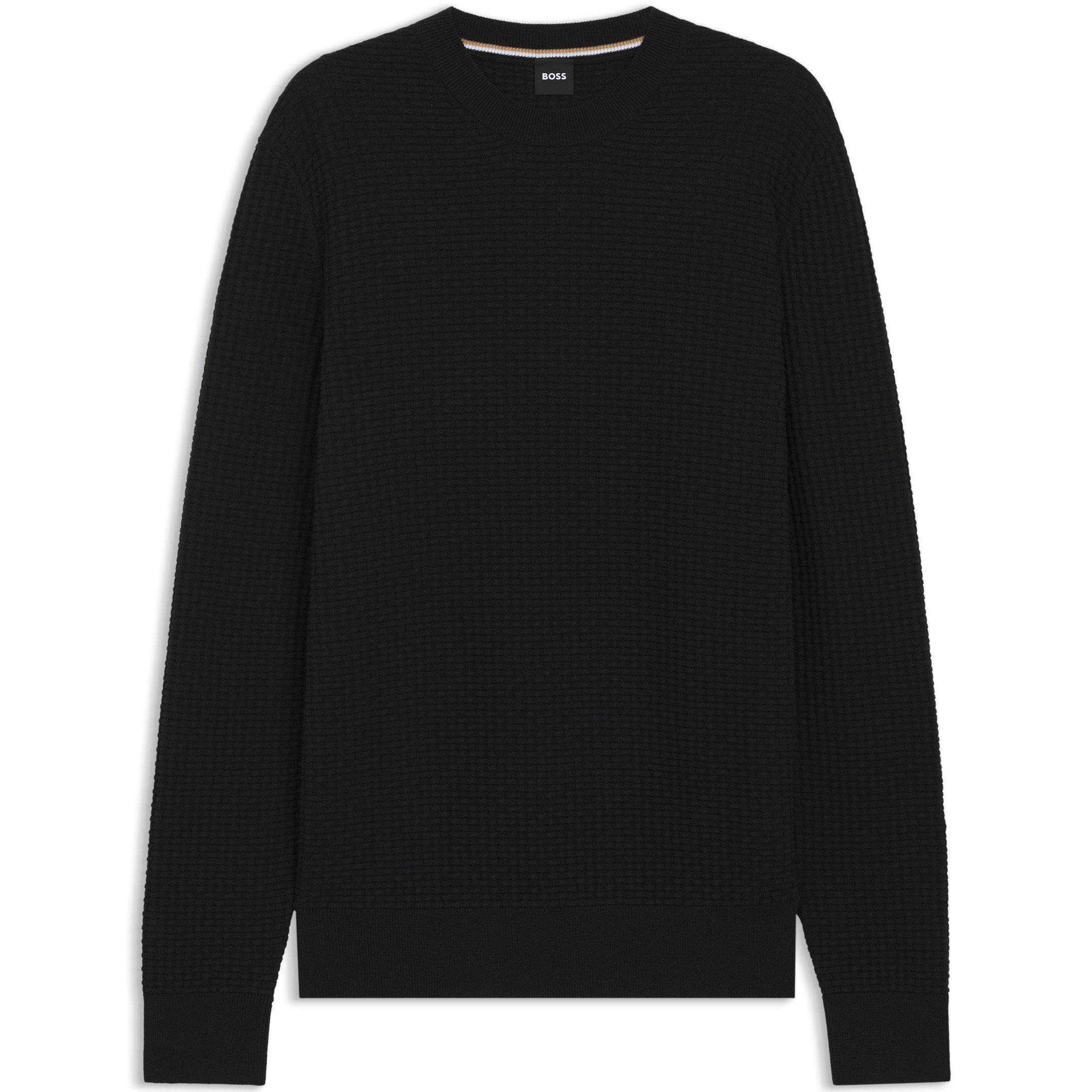 Black 001 - Boss - Mens BOSS BLACK Imberto Long Sleeve Sweatshirt
