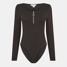 Brave Soul Sleeve Bodysuit with Zip