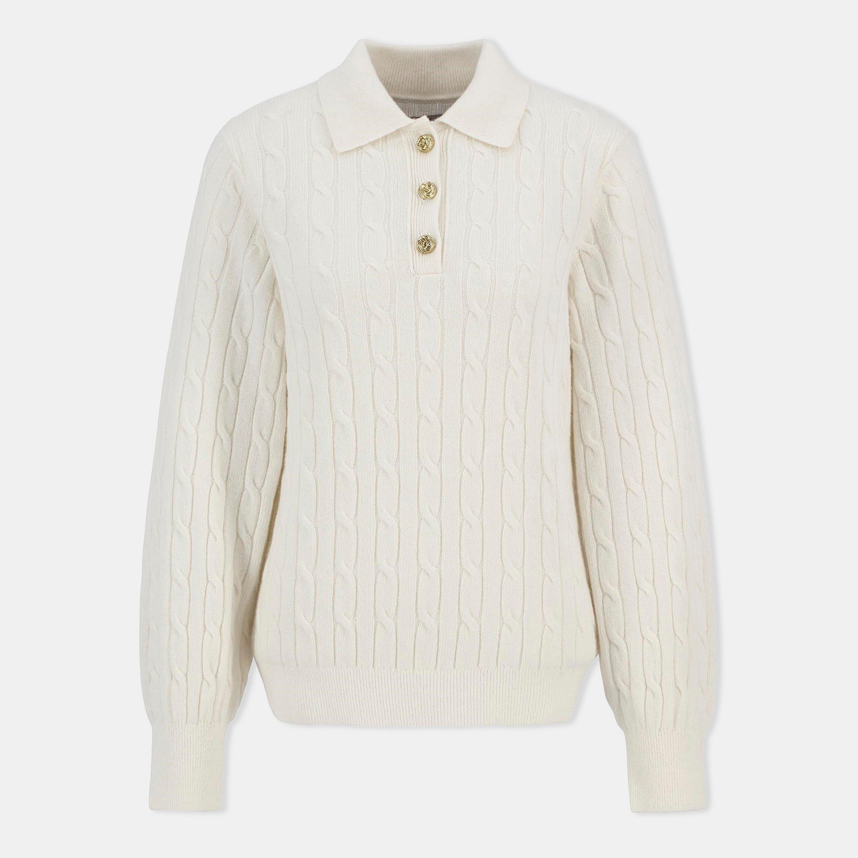 Barbour Women's Evie Jumper - Cloud - 14 (L)