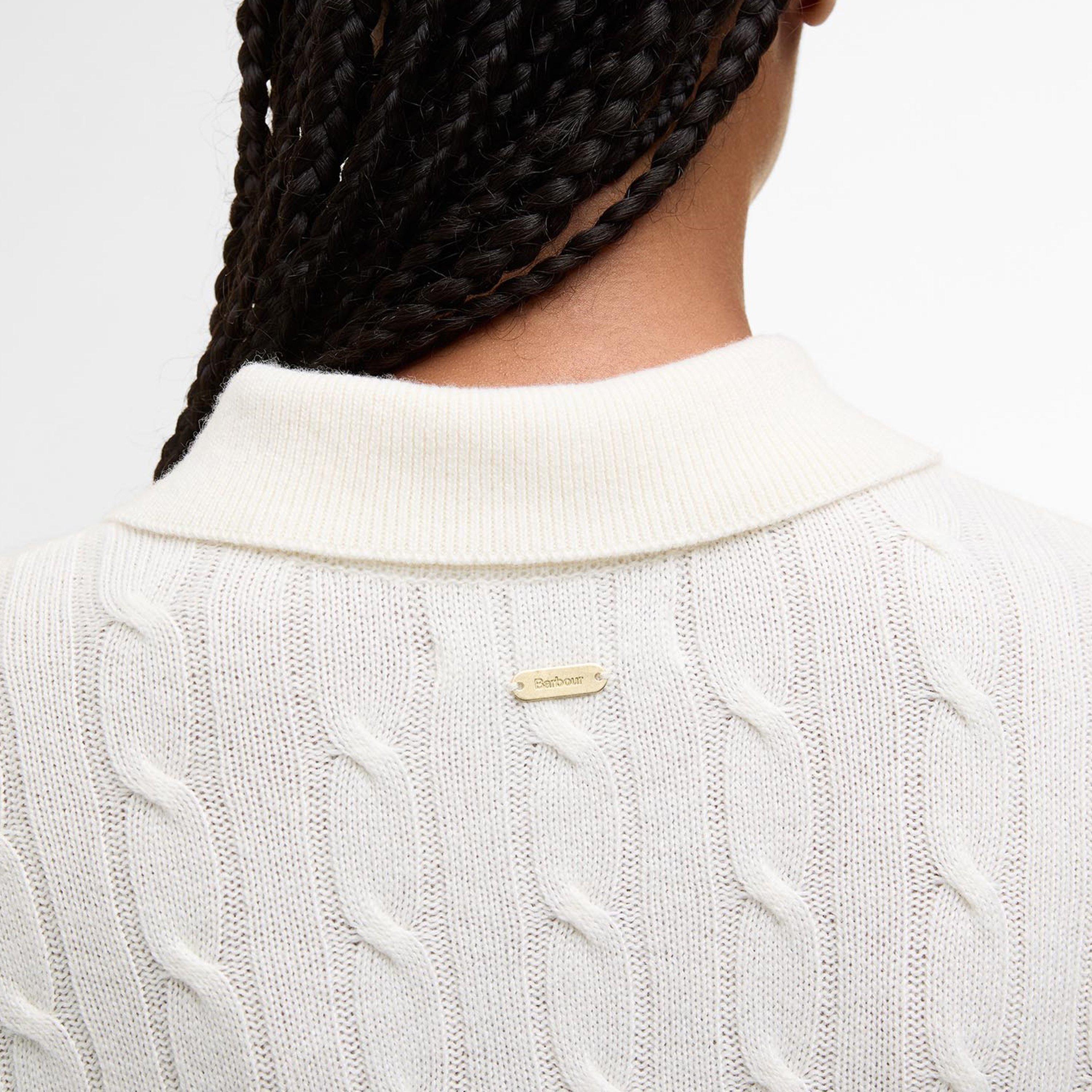 Cloud - Barbour - Women's B.Li Evie Crew Neck Jumper - 4