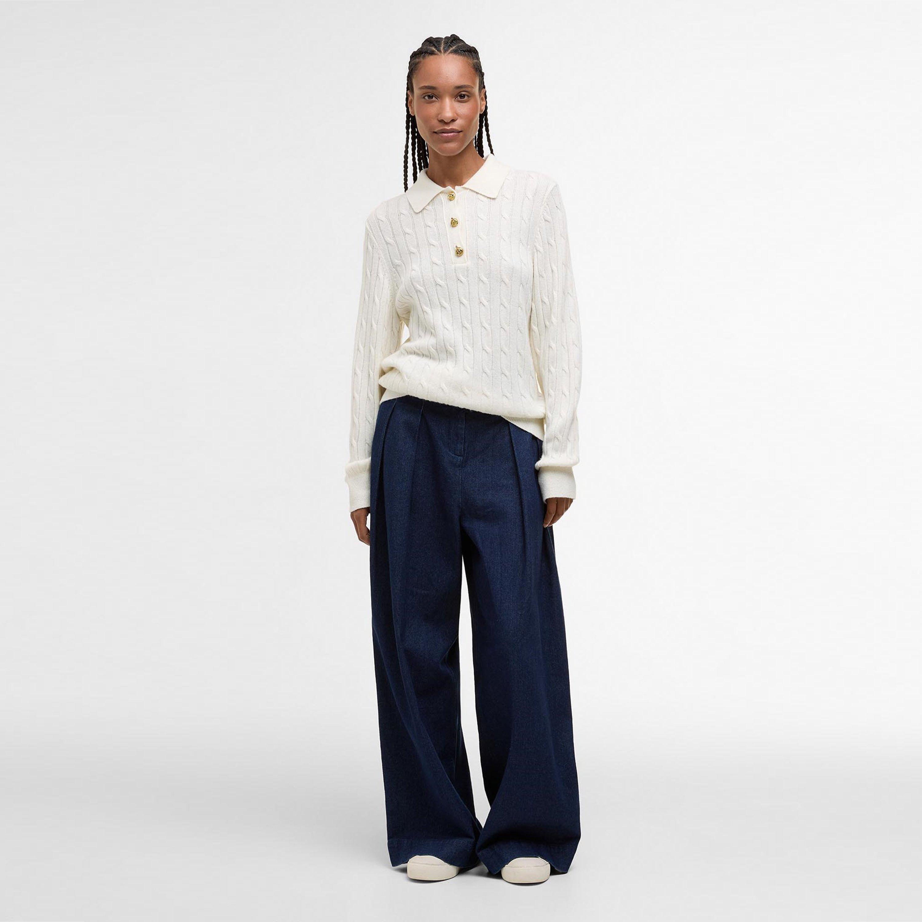 Cloud - Barbour - Women's B.Li Evie Crew Neck Jumper - 5