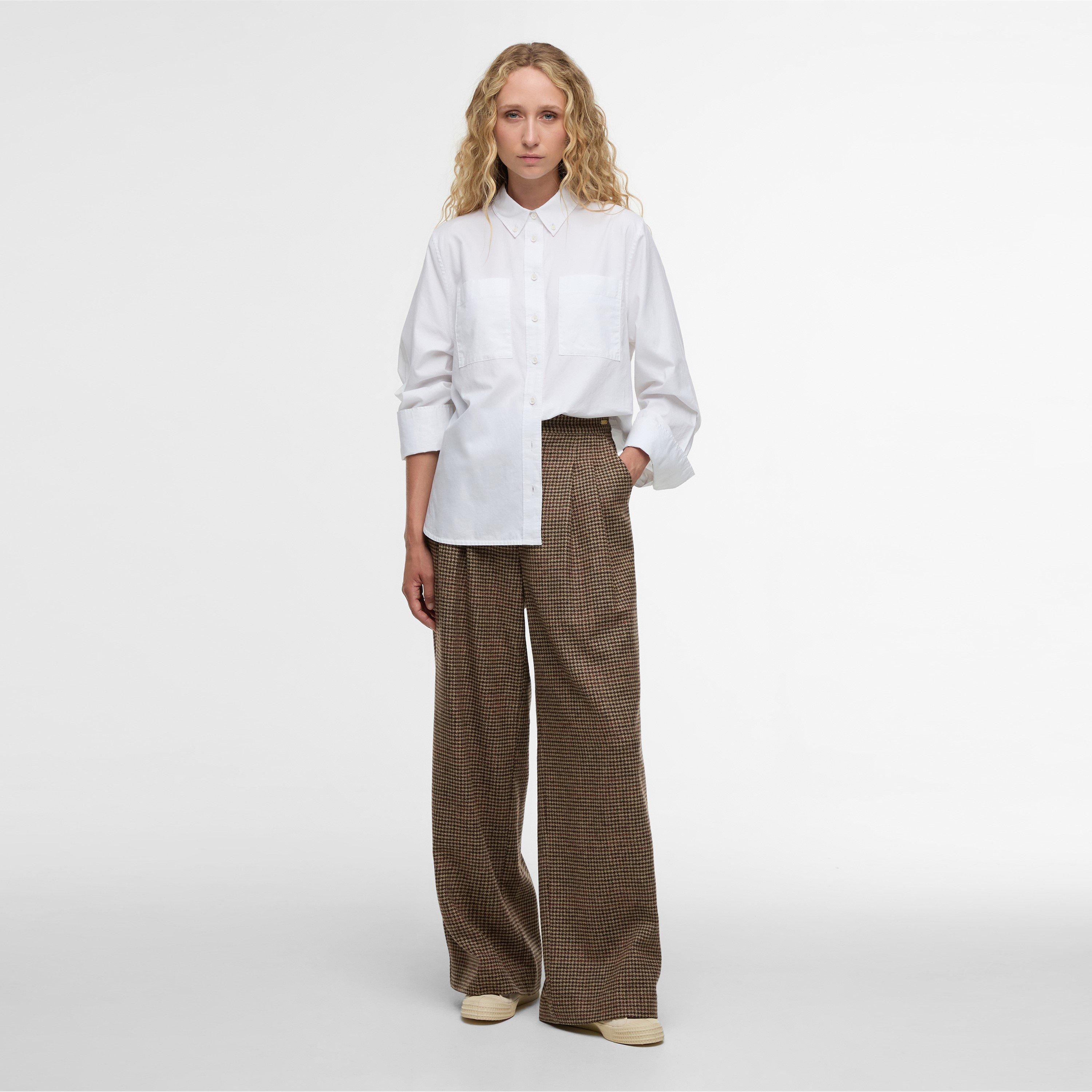 White - Barbour - Womens Wren Shirt - 5