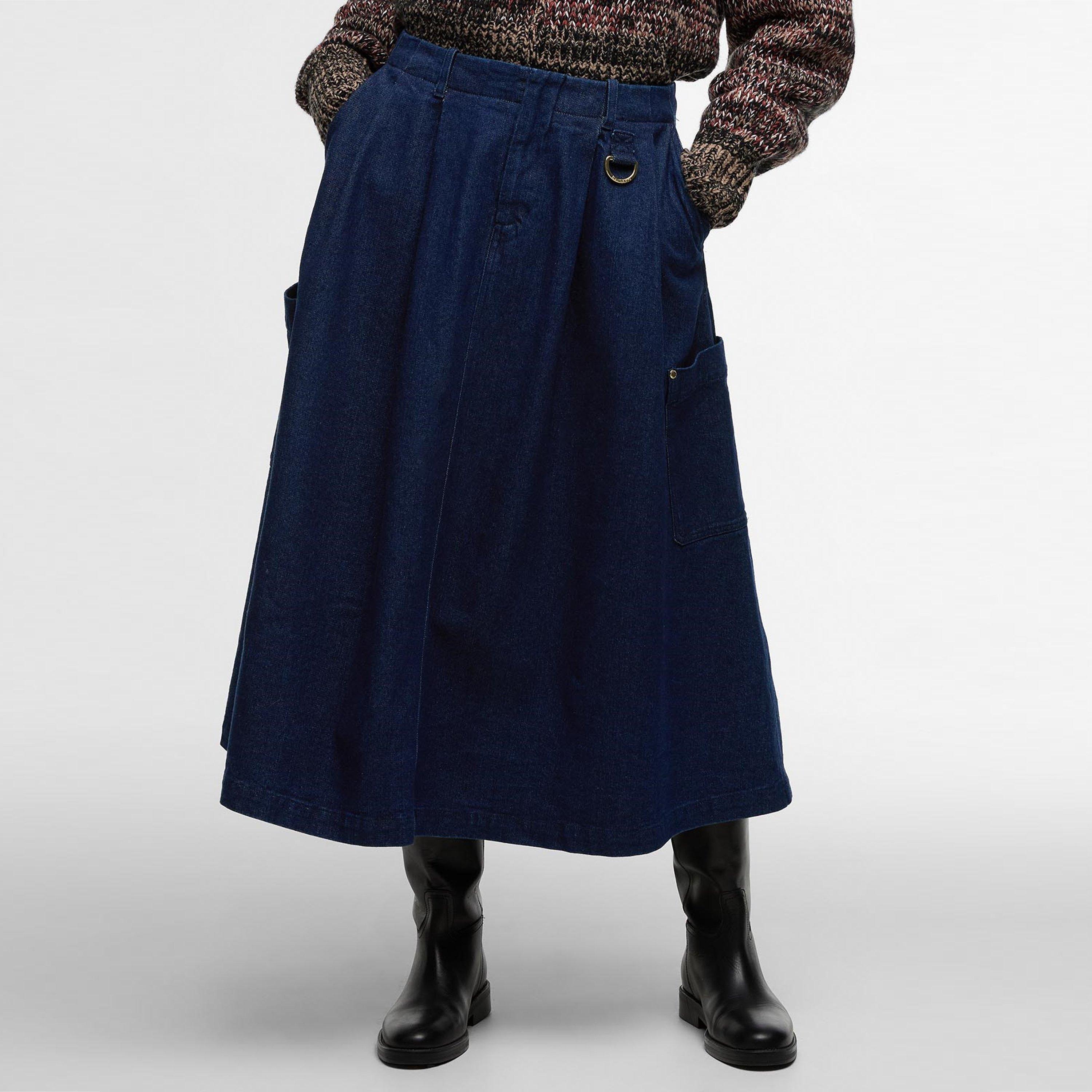 Rinse Wash - Barbour - Womens Saima Skirt - 2